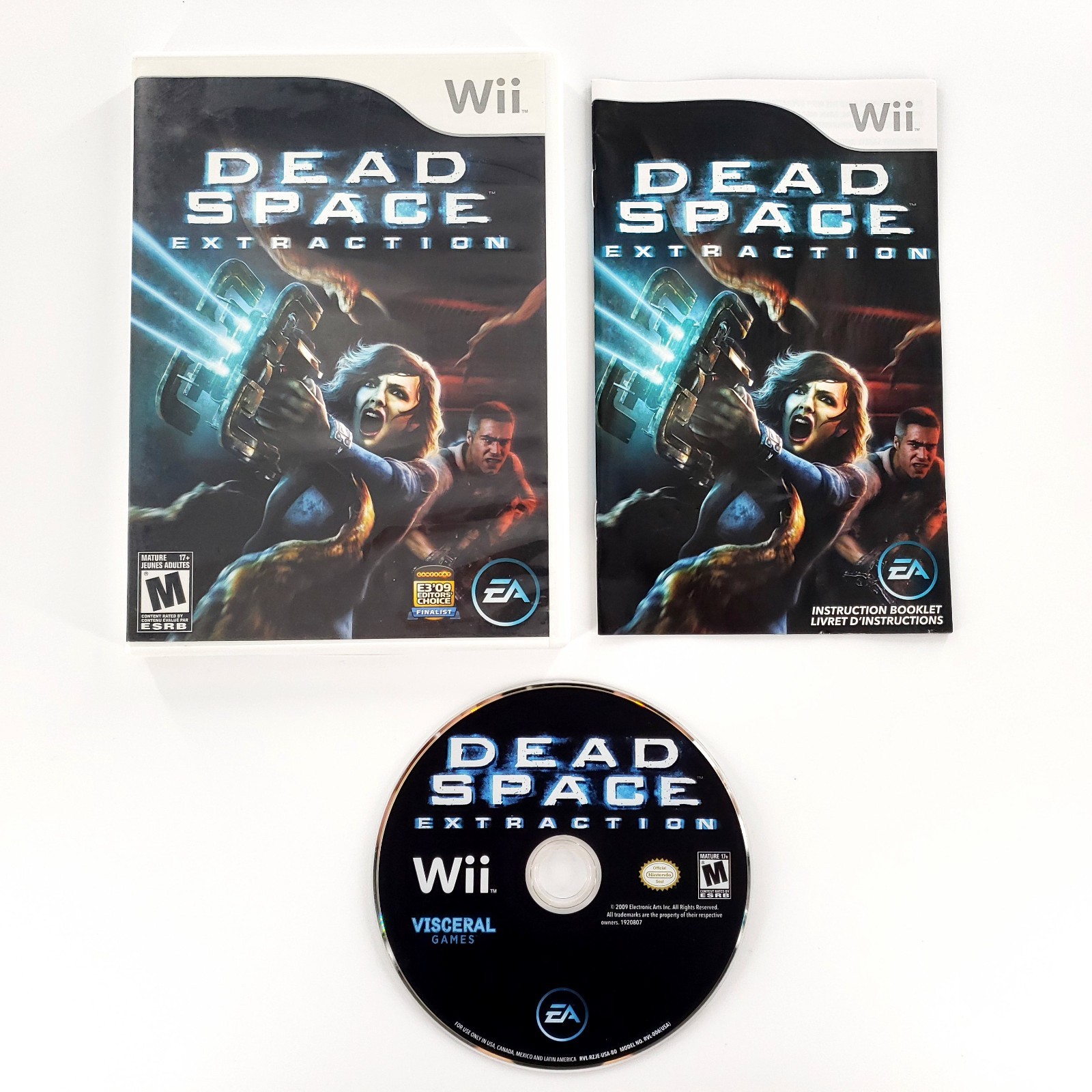 Dead Space: Extraction (Nintendo Wii, 2009) Complete Tested & Works