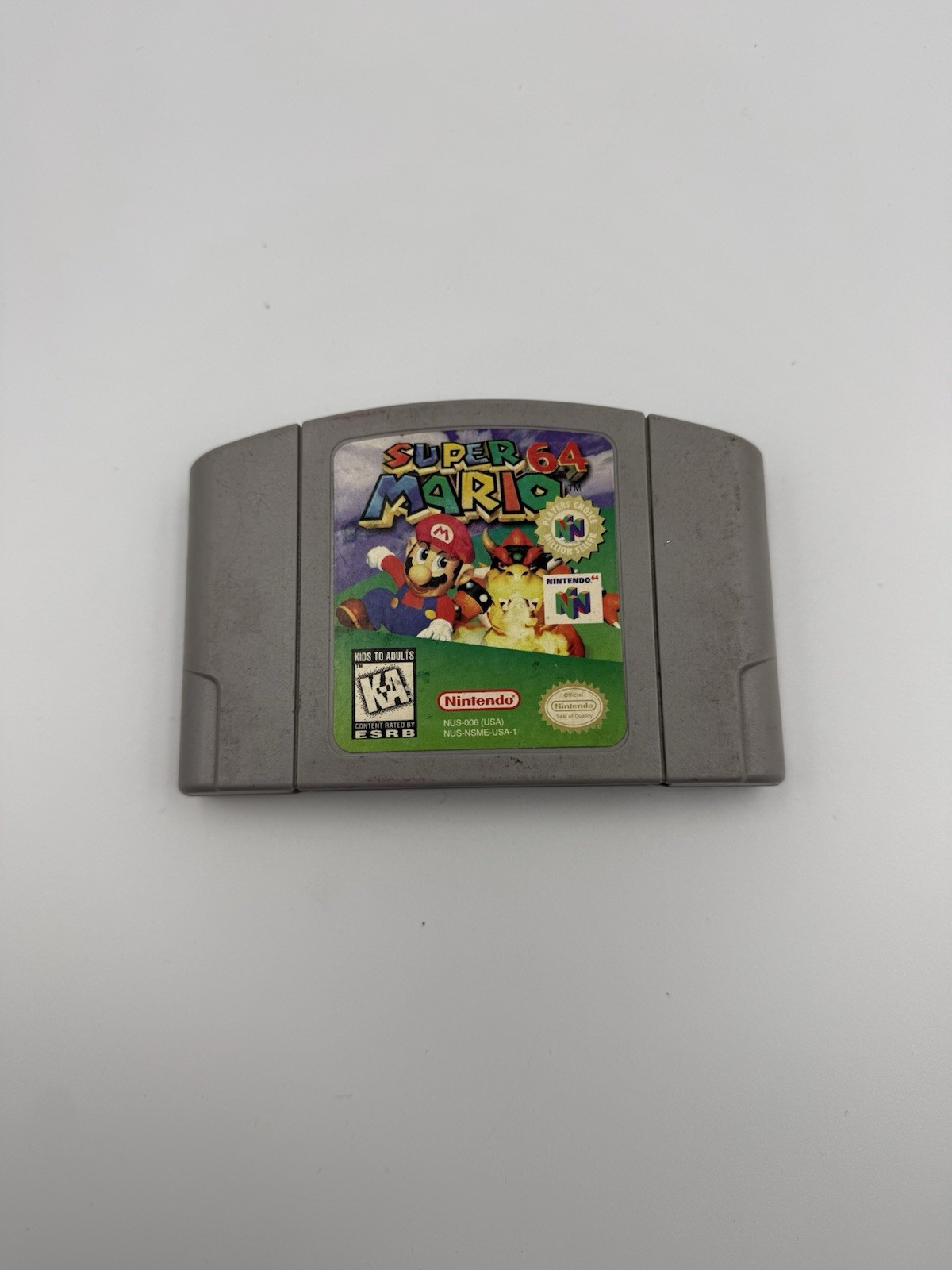 Nintendo 64 Super Mario 64 (N64 1996) Players Choice -Authentic Cartridge Tested