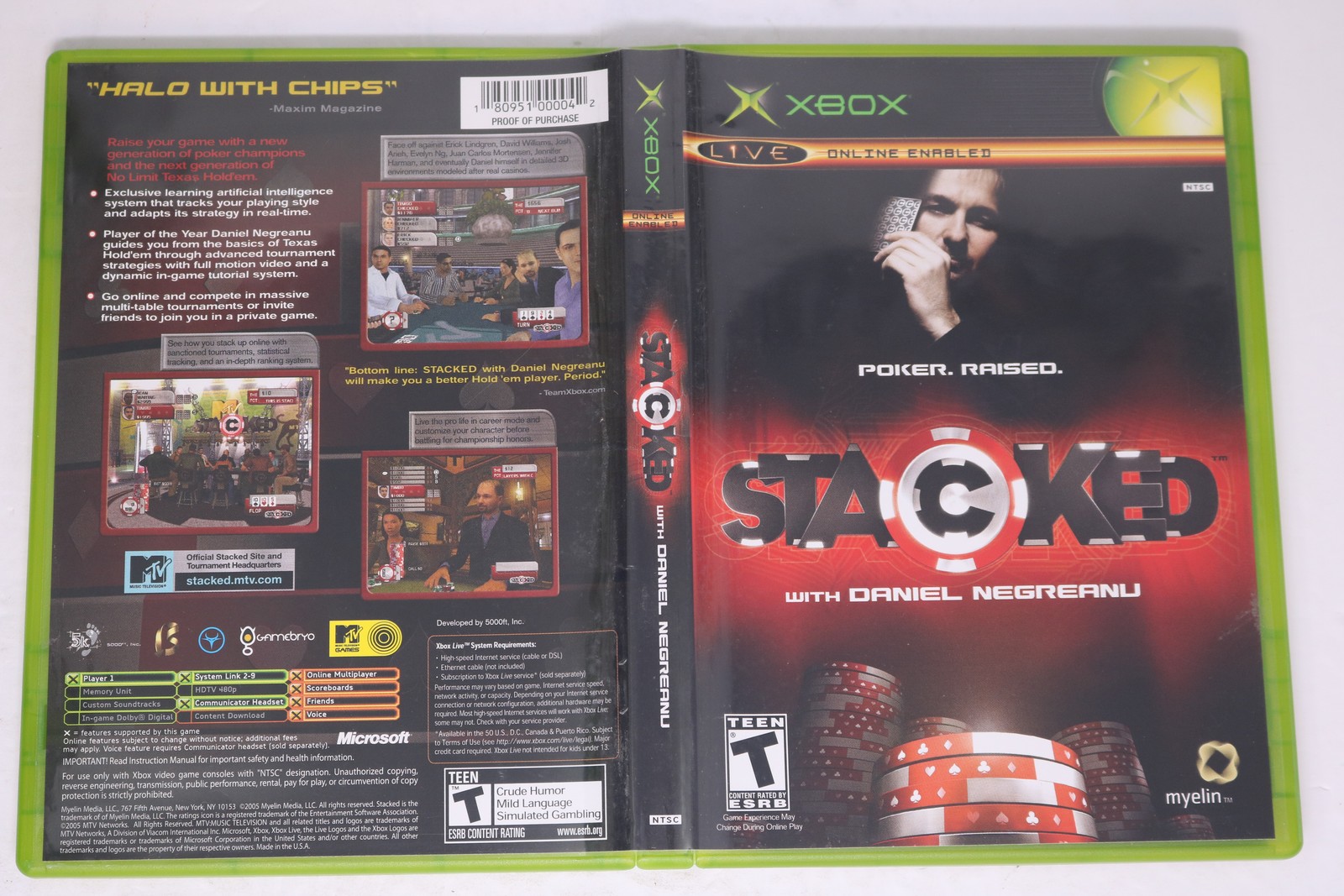Stacked with Daniel Negreanu Xbox
