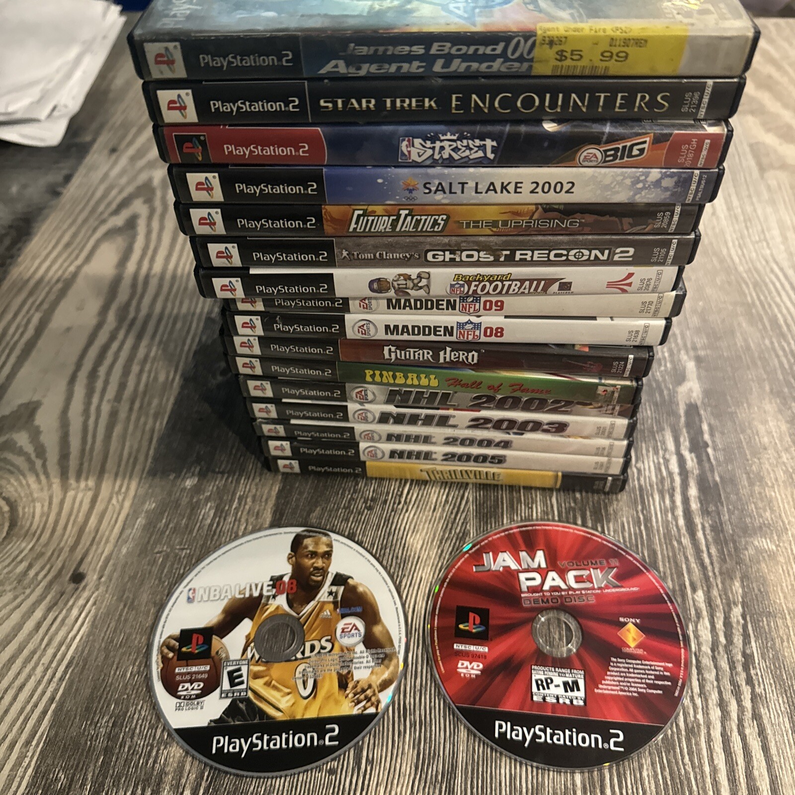 18 Piece PlayStation 2 Game Lot AS IS Read and look at pics!!