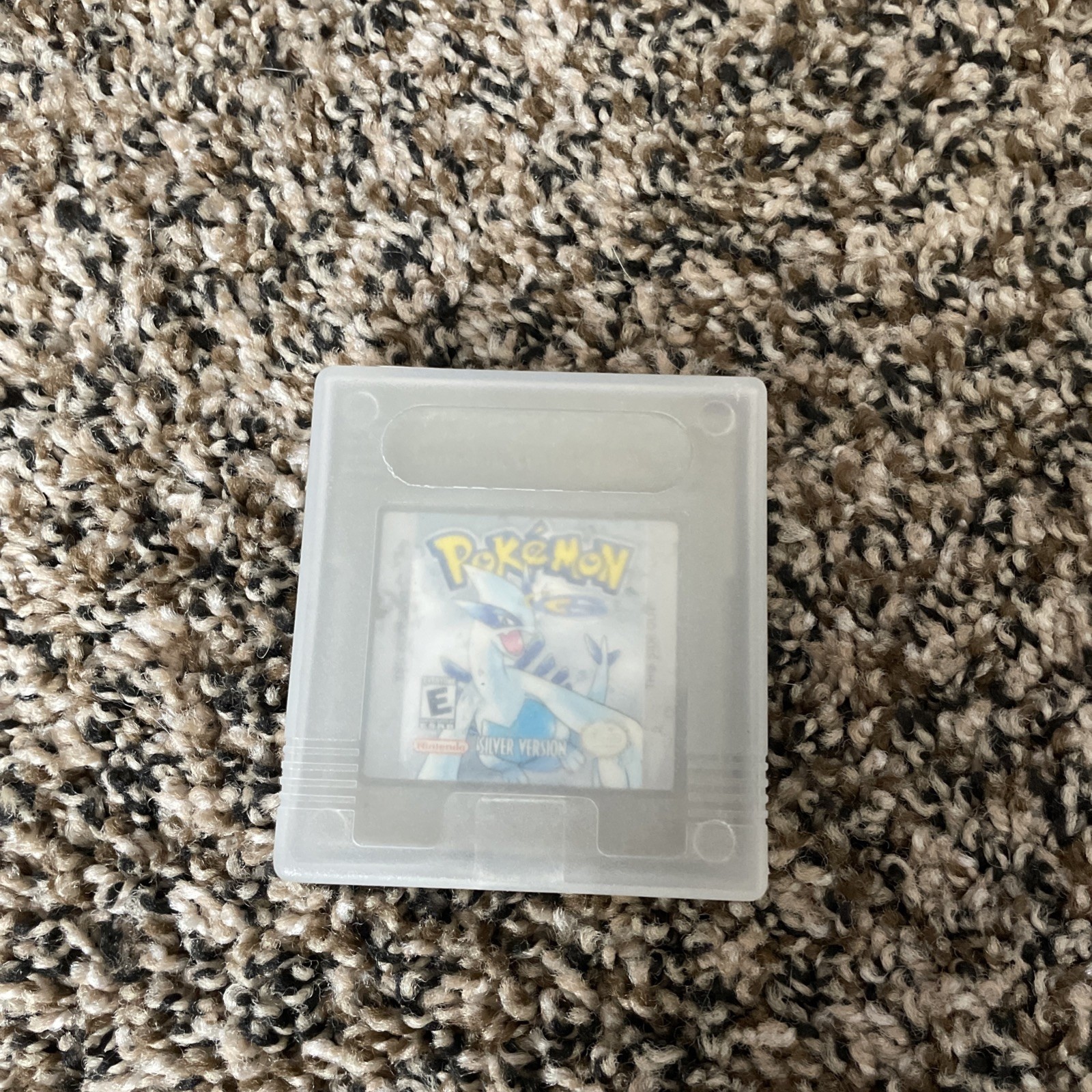 Pokémon Silver Version Nintendo Game Boy Color comes w/ case Tested & Authentic