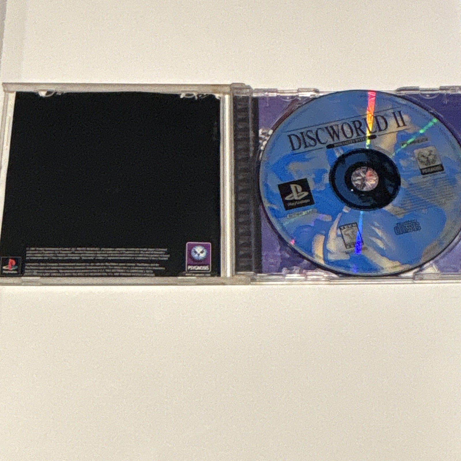 Psygnosis Discworld II: Mortality Bytes! (Sony PlayStation 1 PS1) NTSC-U/C