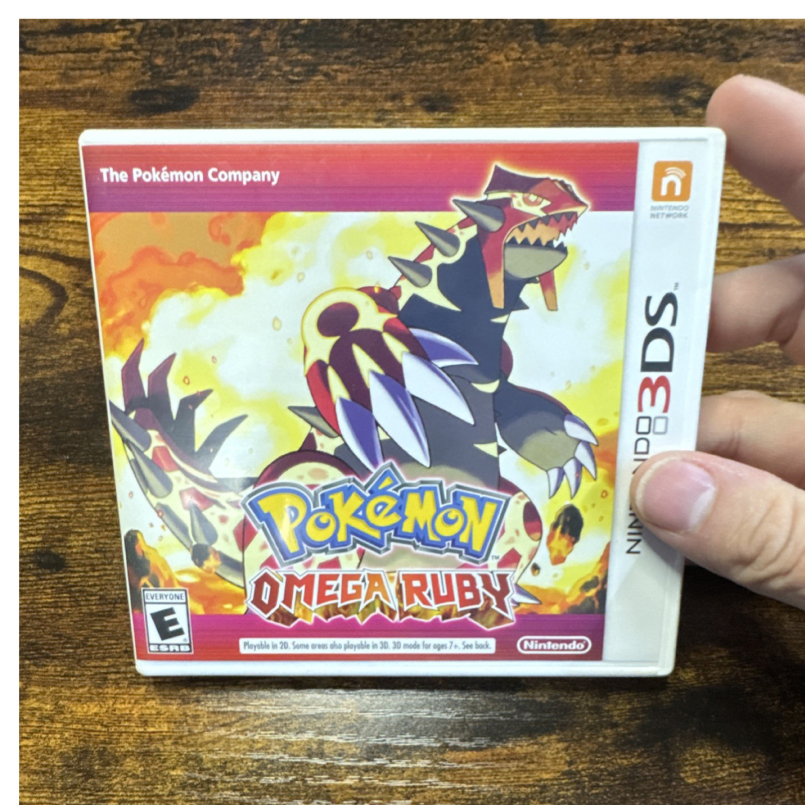 Pokémon Omega Ruby Nintendo 3DS Role Playing RPG Pokémon Series w/ Case E