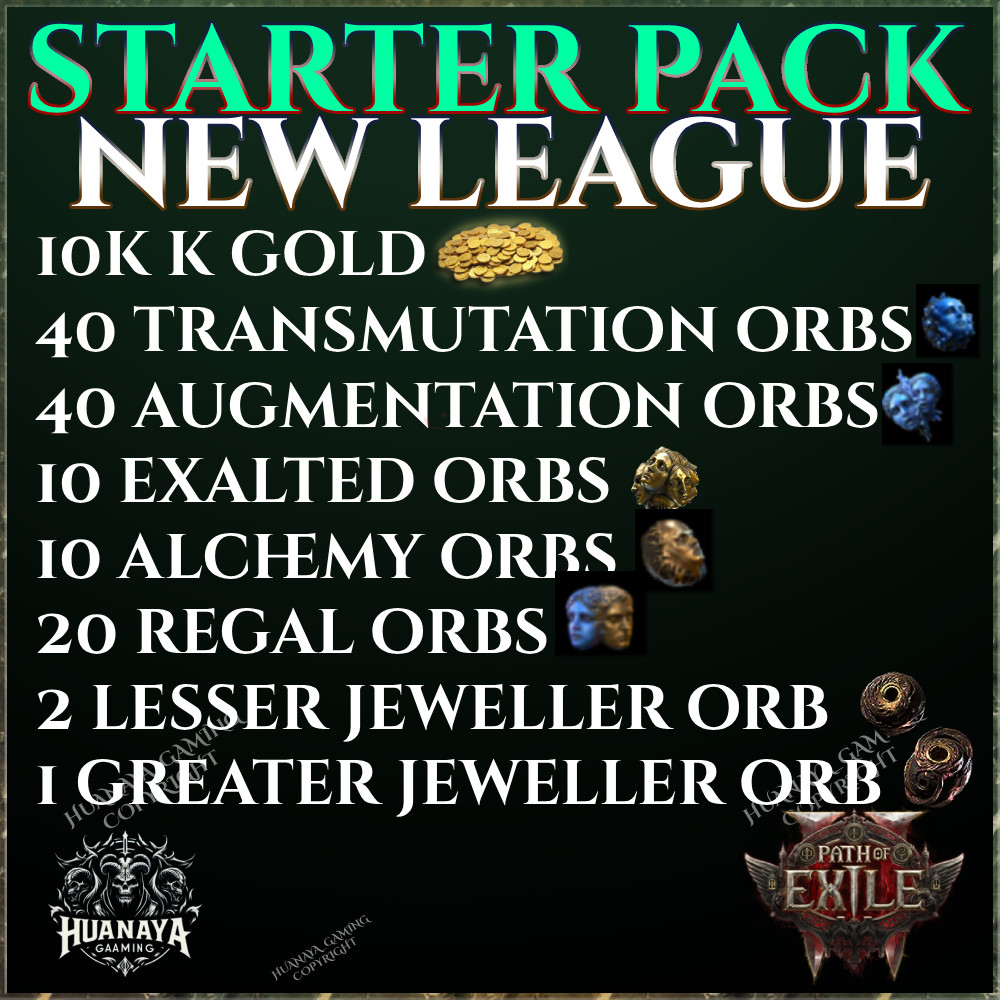PATH OF EXILE 2 BIG PACKS OF CURRENCY 🟢EXALTED DIVINE 🟢 RETURN OF THE ANCIENTS