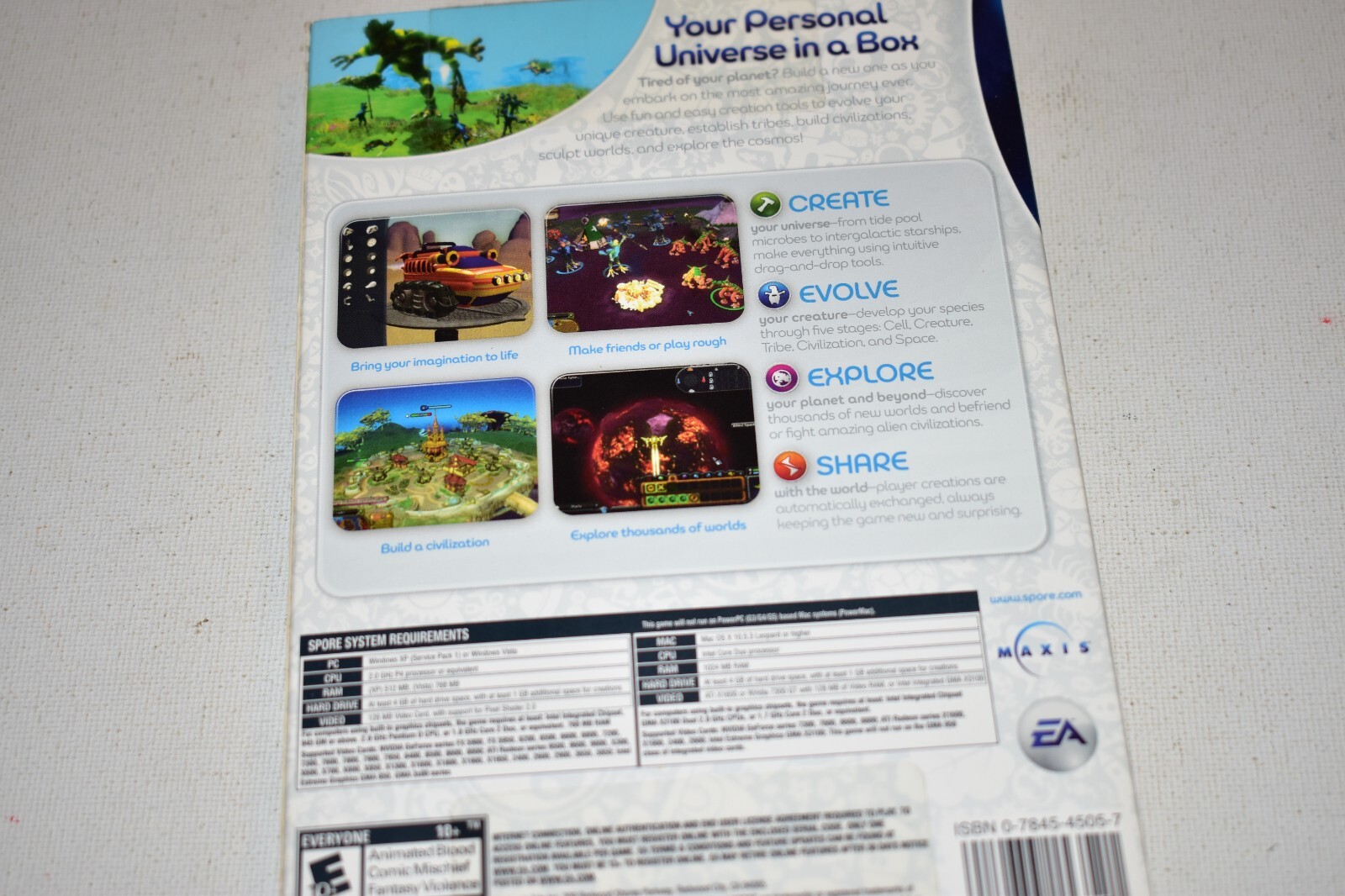 Spore Creature Creator (Windows/Mac, 2008)
