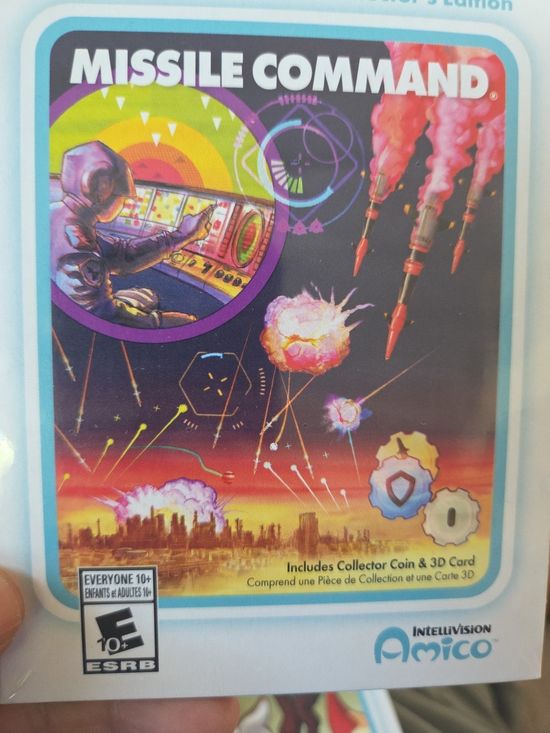 Missile Command IntelliVision Amico Limited Collector’s Edition Rate E SEALED!!!
