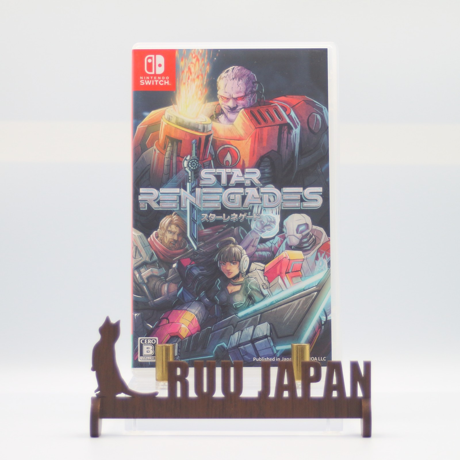 Nintendo Switch Star Renegades Tactical RPG Game Tested Japan Used