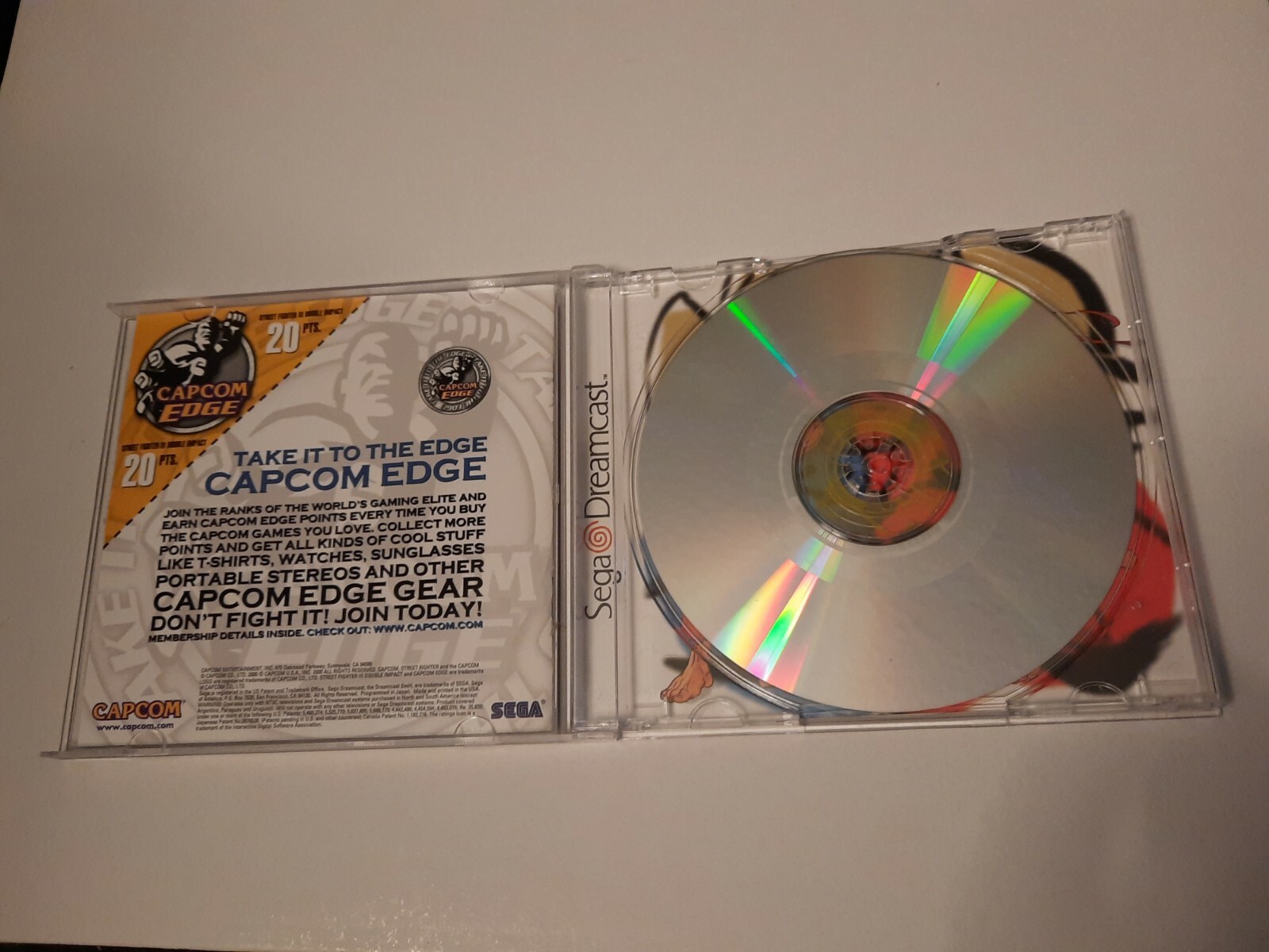 Street Fighter III Double Impact(Sega Dreamcast,2000)VG condition U.S Buyer only