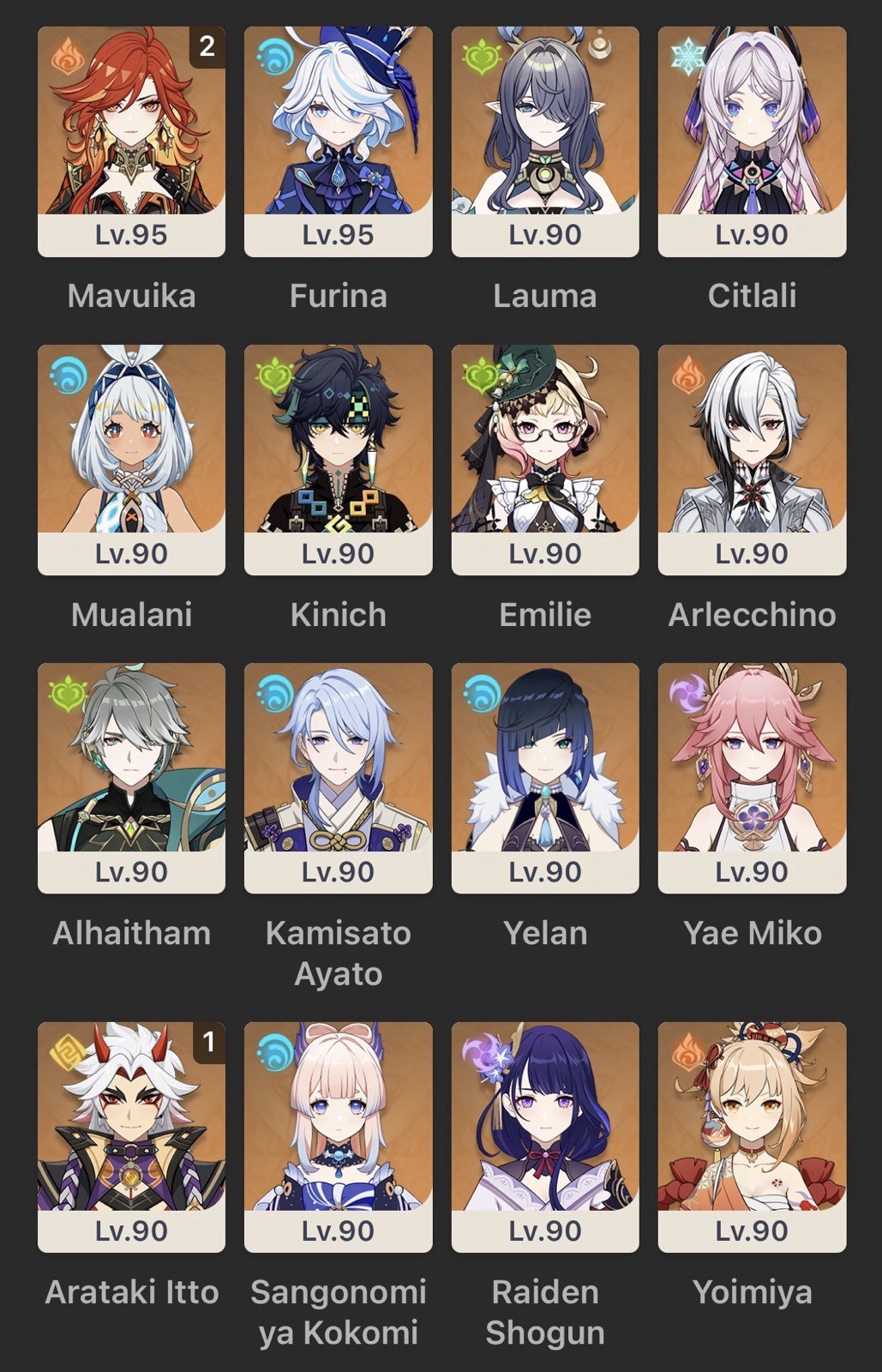High-End Genshin Impact Account | North America (NA) Server