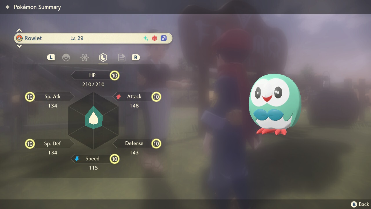 Choose Any Shiny Alpha Pokemon Max Effort Levels Ganbaru GVs Legends Arceus PLA