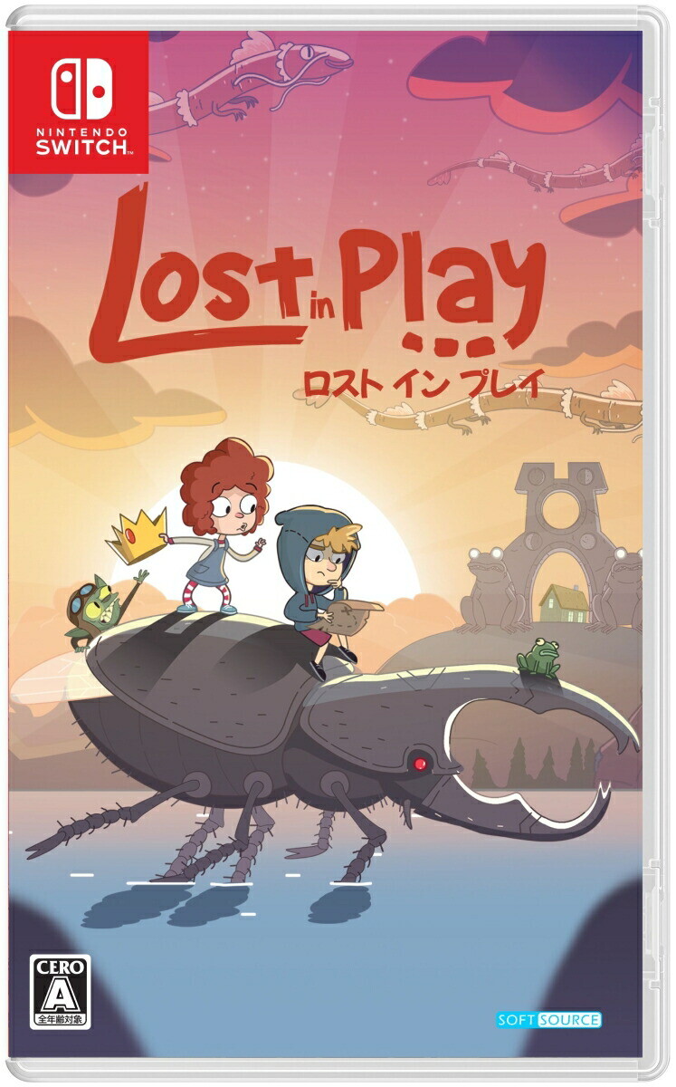 Unopened SW Lost in Play Nintendo Switch SoftSource Sealed Adventure JP
