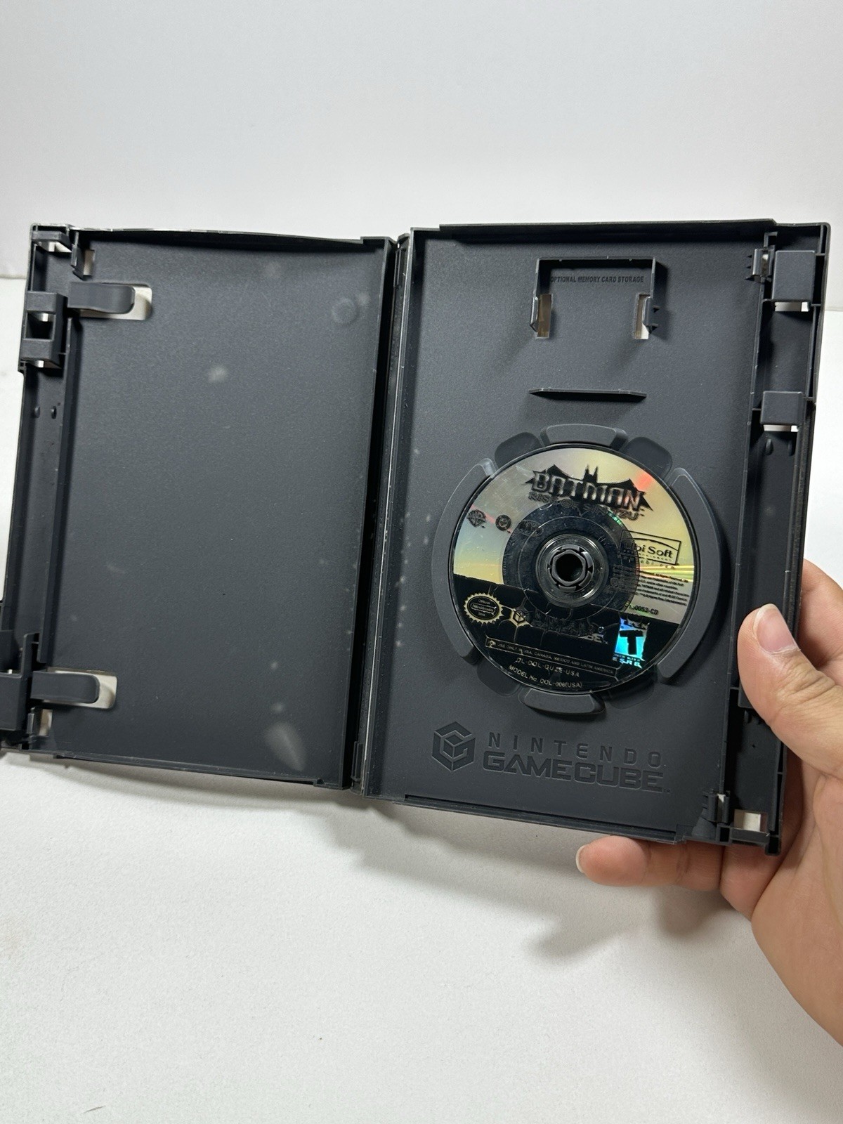 Nintendo GameCube Disc Case No Manual TESTED Batman: Rise of Sin Tzu CF
