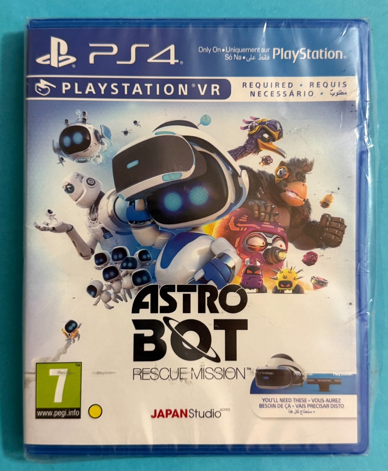Astro Bot Rescue Mission PS4 NEW UK Pal Psvr VR Ps Sony PLAYSTATION 4