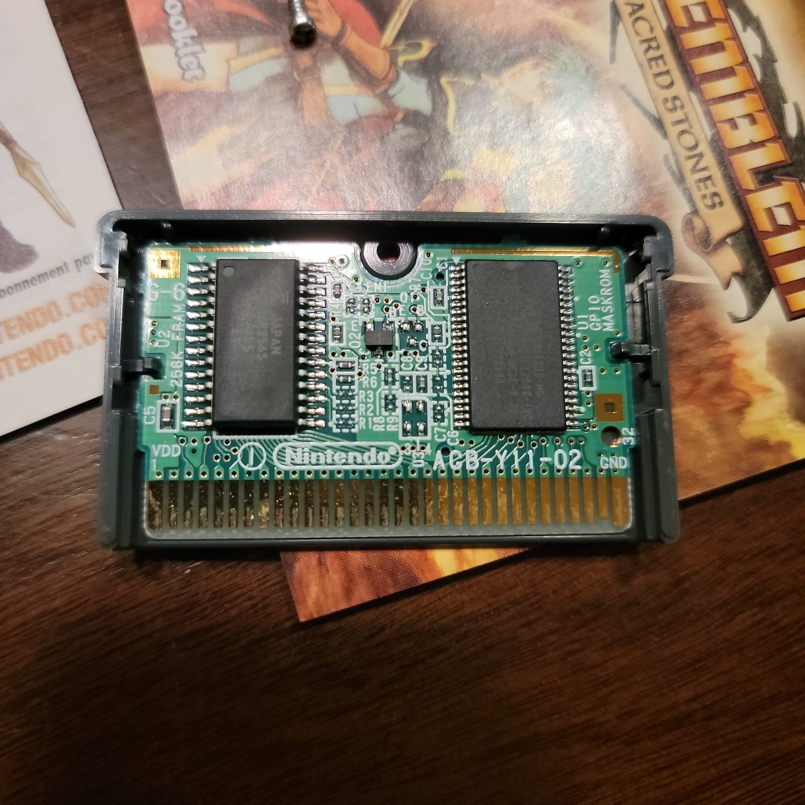 Fire Emblem The Sacred Stones (Gameboy Advance) Complete – Tested – Authentic –