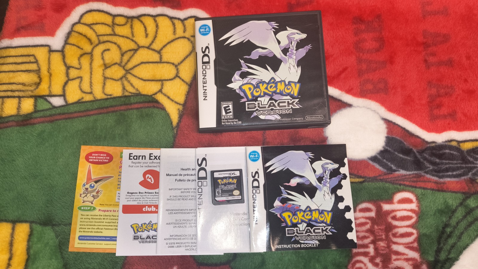 Pokemon Black Version Nintendo DS CIB Authentic & Tested!