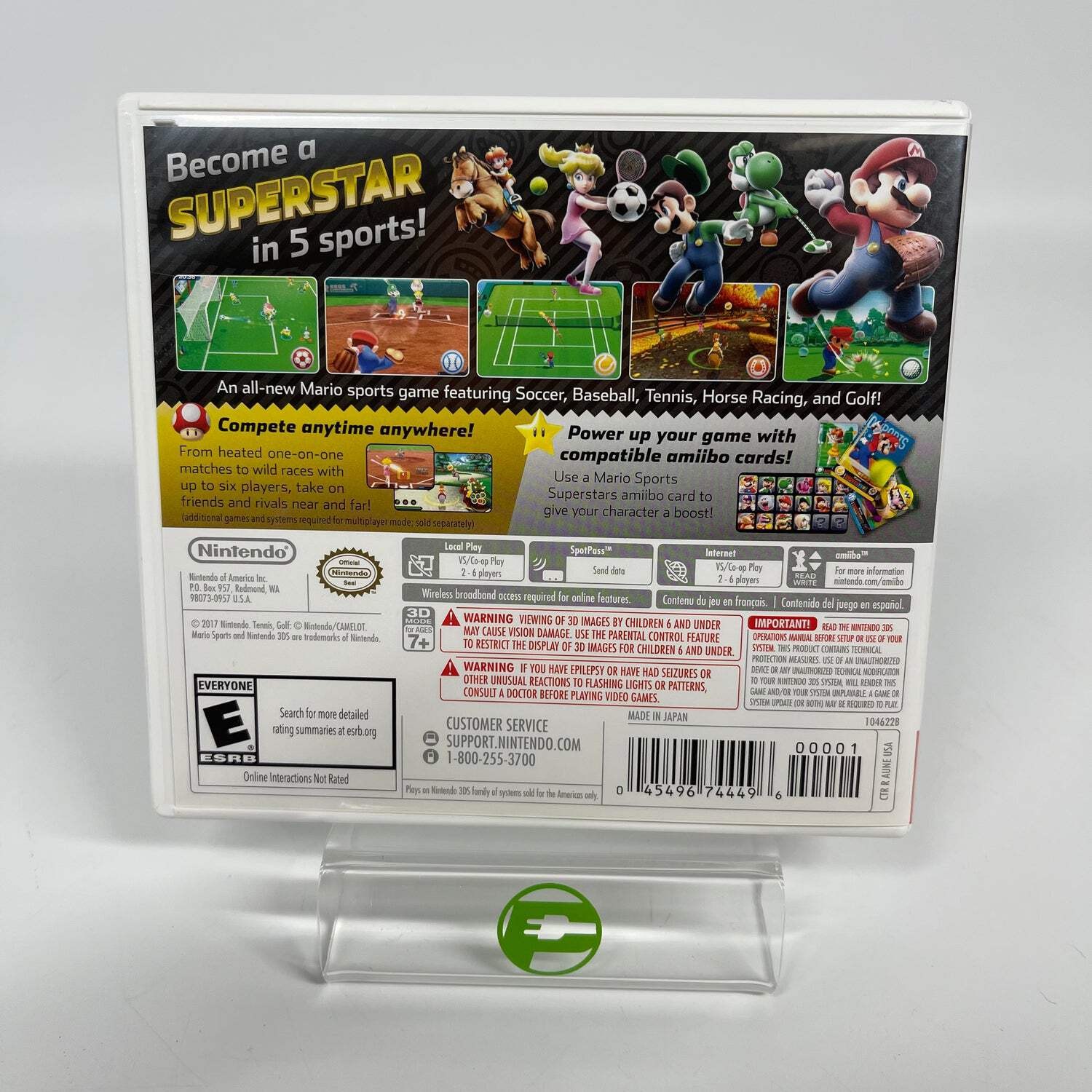 Mario Sports Superstars (Nintendo 3DS, 2017)