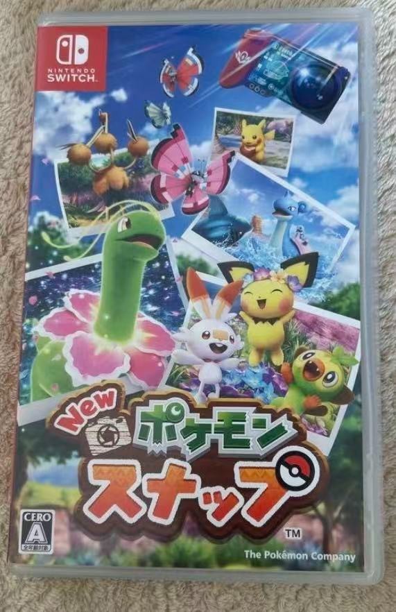 New Pokémon Snap Nintendo Switch Game Complete CIB w/ Case Tested Working