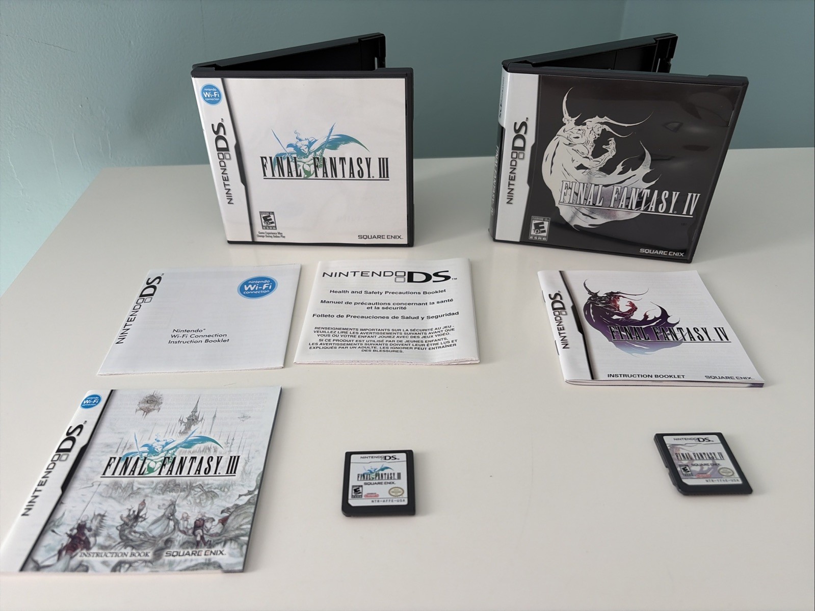 Final Fantasy III & Final Fantasy IV – Nintendo DS Lot – CIB Authentic! Tested!