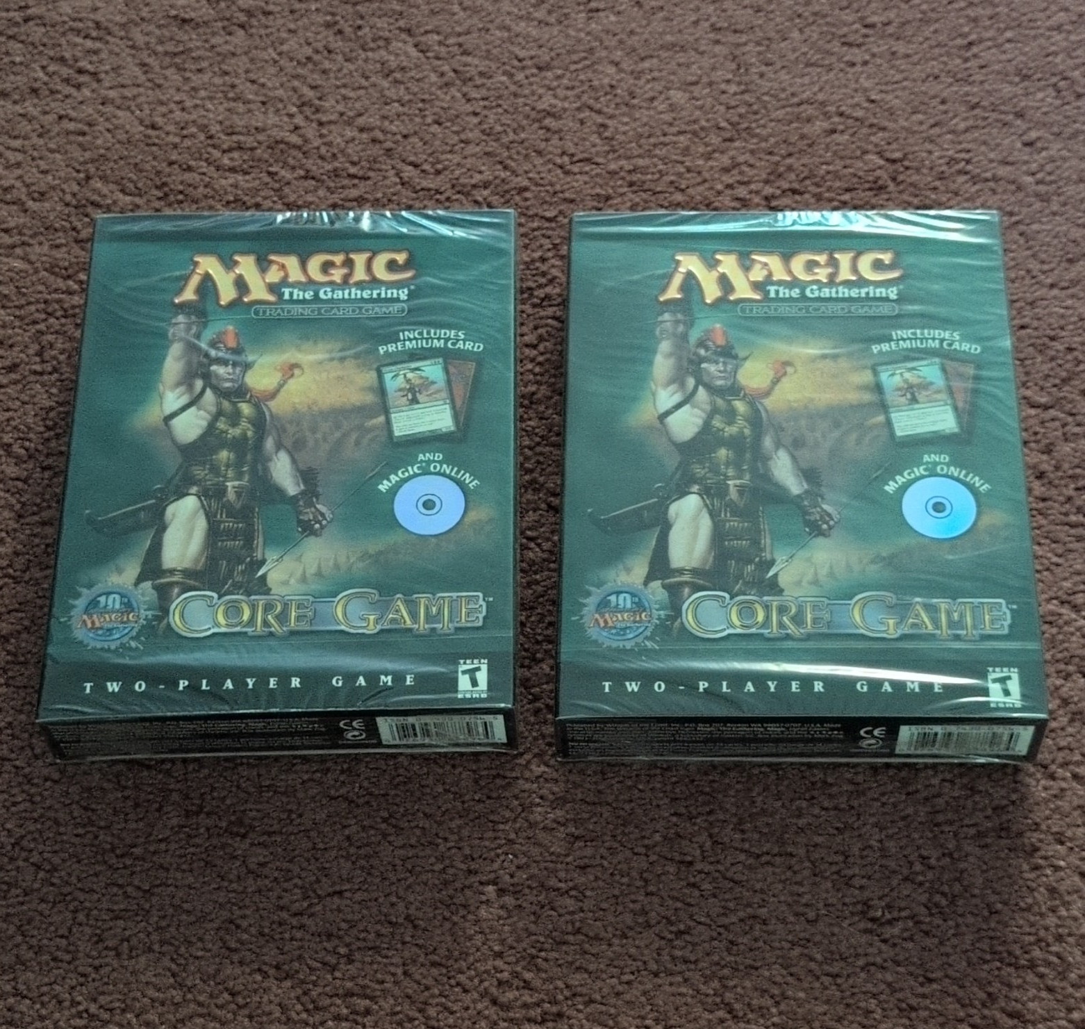 Magic: The Gathering Core Game PC, Sealed, 10th Anniversary, 2 Copies
