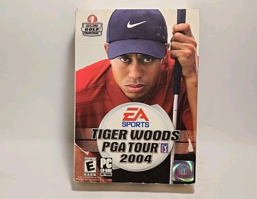 Tiger Woods PGA Tour 2004 (PC, 2004) Complete in box with code/manual 6245
