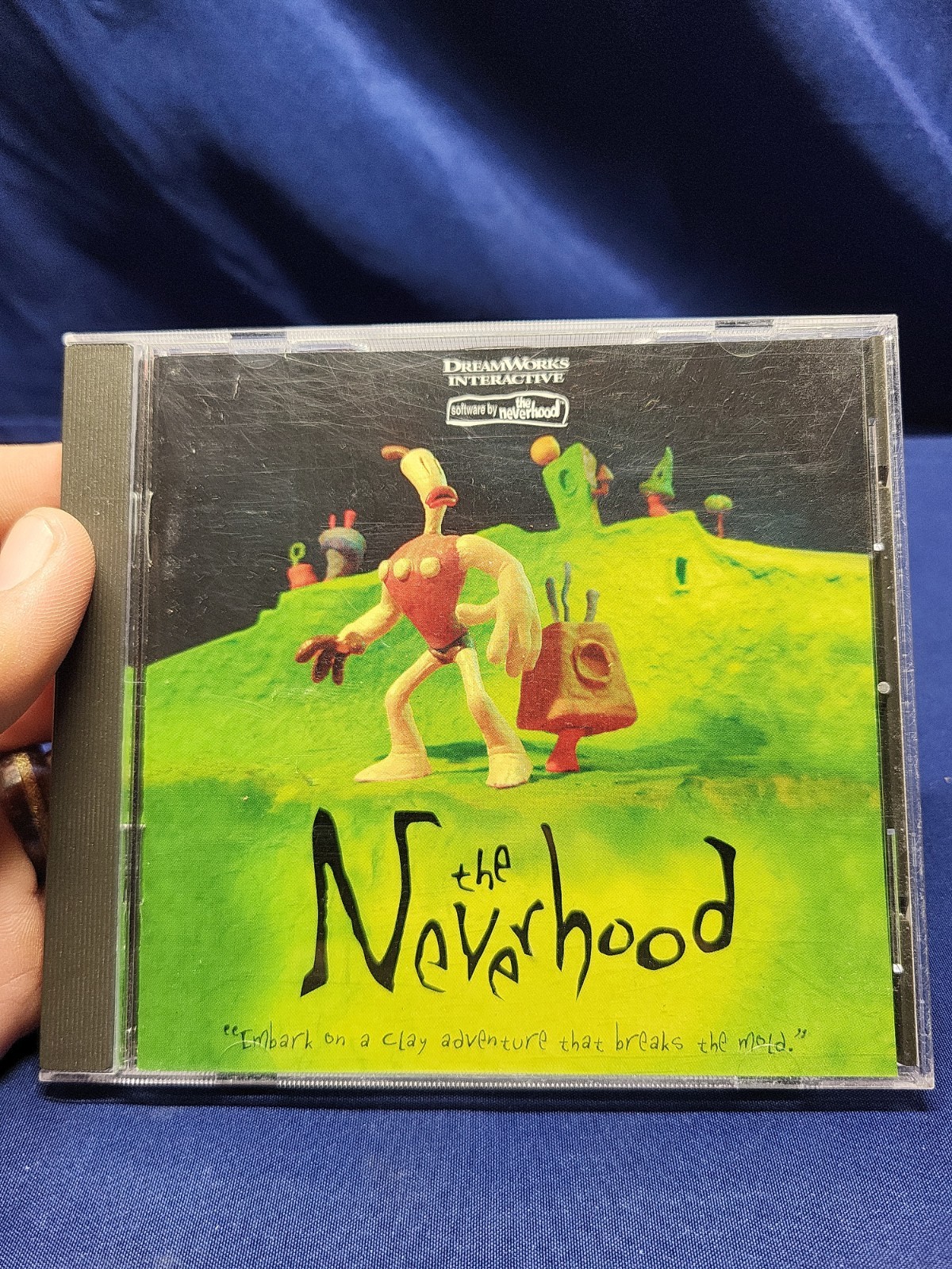 The Neverhood PC 1996 DreamWorks Interactive CD-ROM Disc & Manual