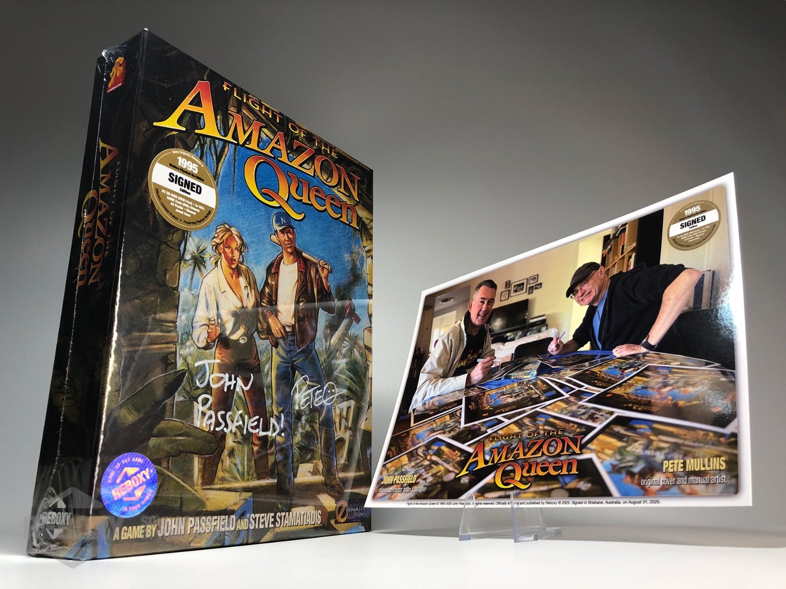 Flight of the Amazon Queen [2025] PC Big Box – Reboxy Signed Edition [100]