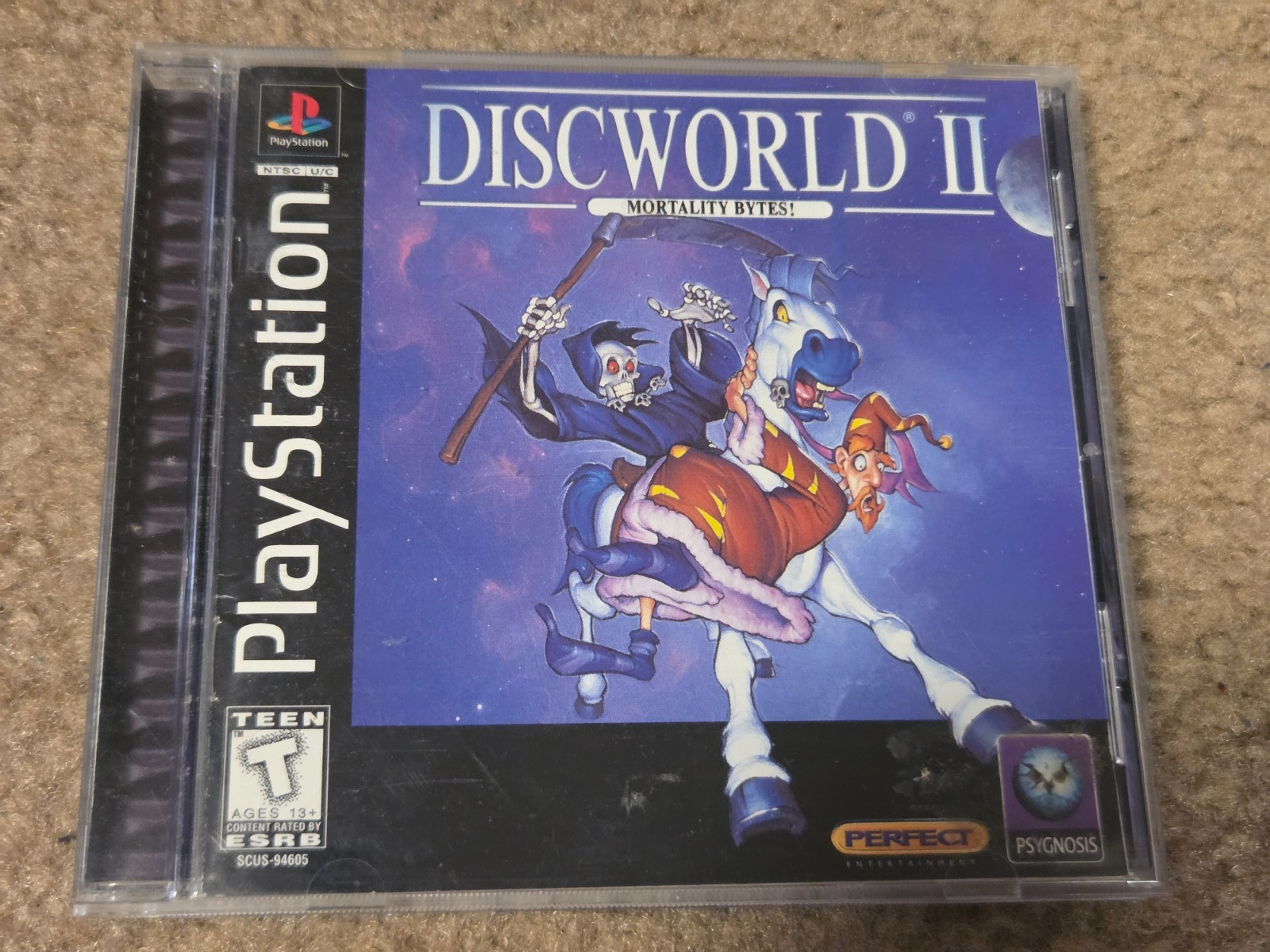 Discworld II: Mortality Bytes complete with registration cib playstation 1 ps1
