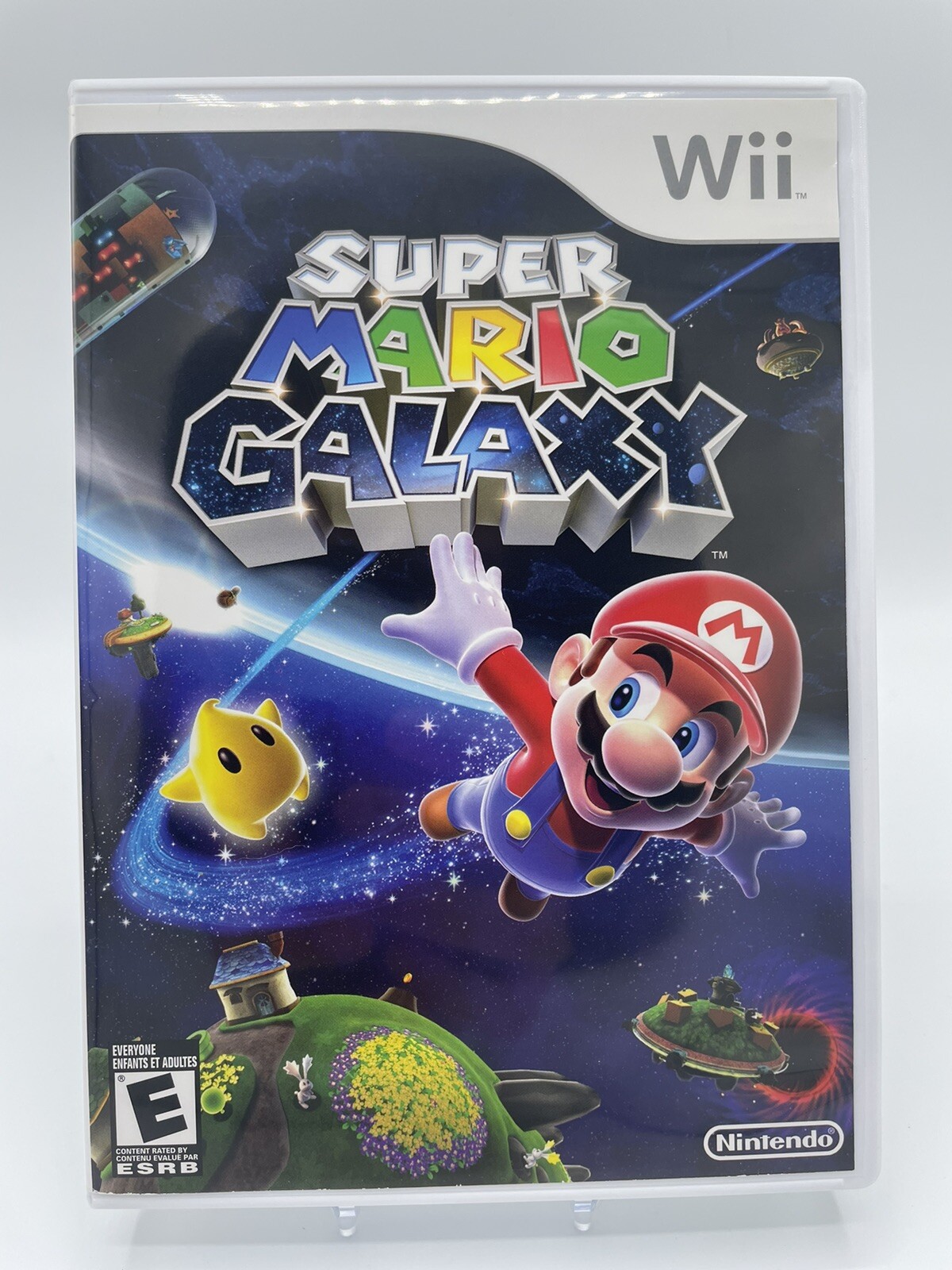 Super Mario Galaxy Nintendo Wii Complete CIB Tested First Print
