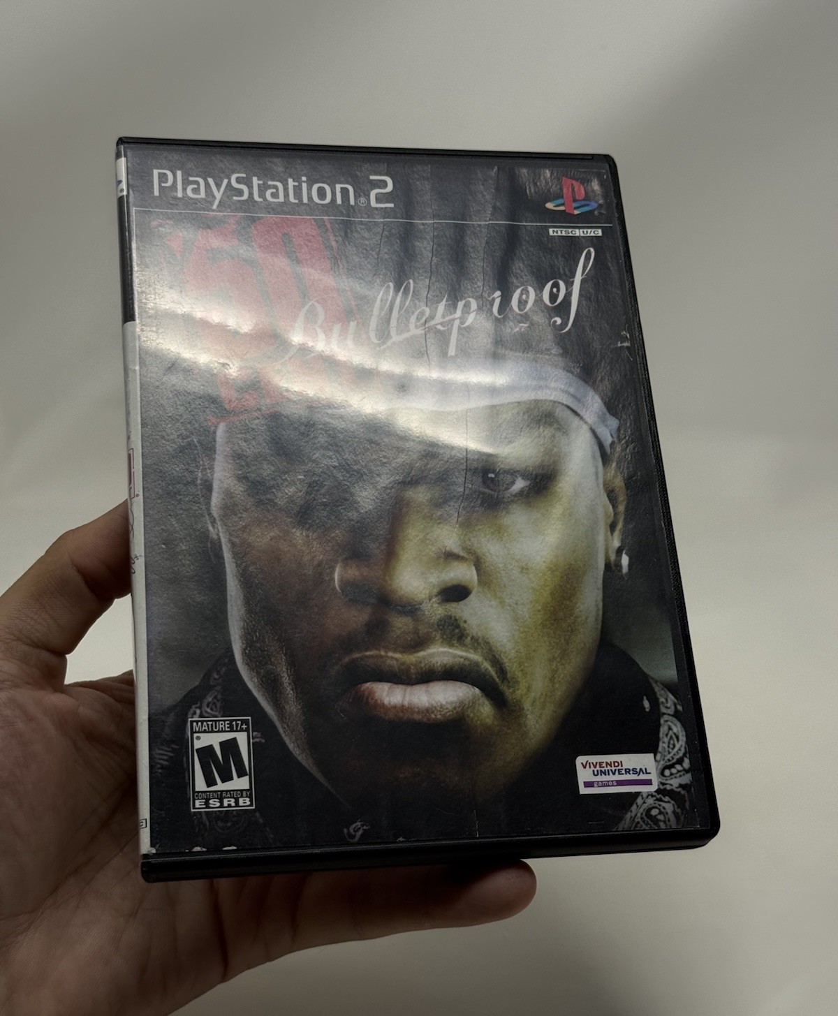 50 Cent Bulletproof PS2 PlayStation 2 Complete CIB Black Label Pristine Disc