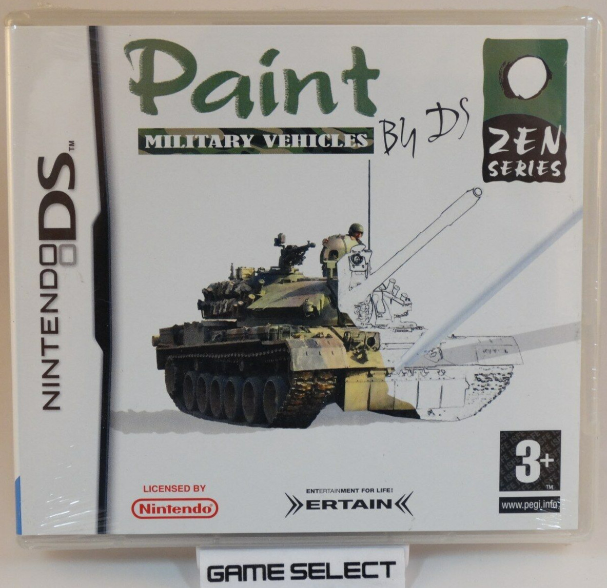 PAINT BY DS MILITARY VEHICLES NNINTENDO DS 2DS 3DS PAL ITALIAN NEW SEALED