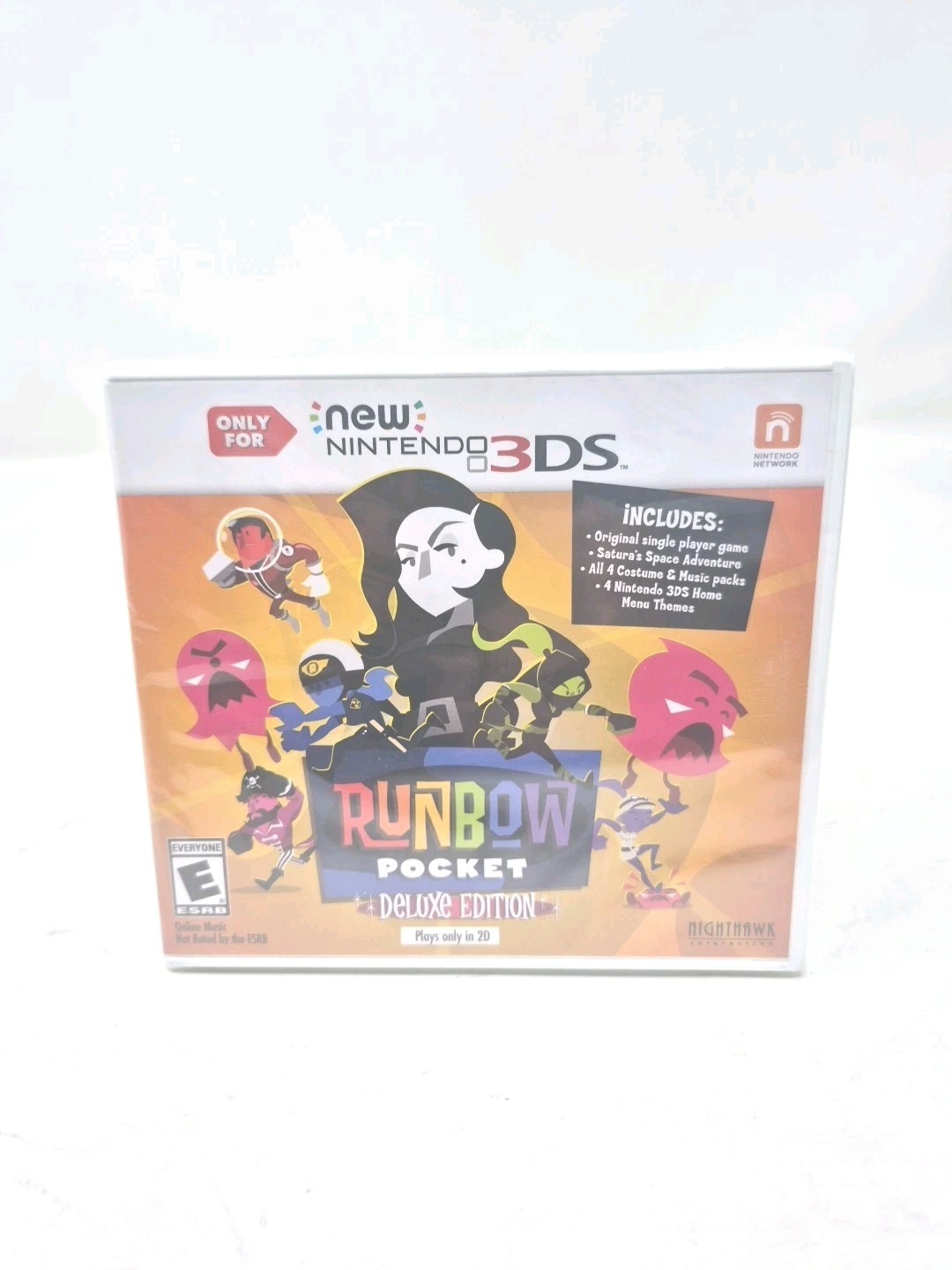 Runbow Pocket – Deluxe Edition – Nintendo 3DS-New Sealed