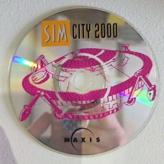 Rare SimCity 2000 Diamond Multimedia Bundle Edition (1994) Maxis CD-Rom Classics