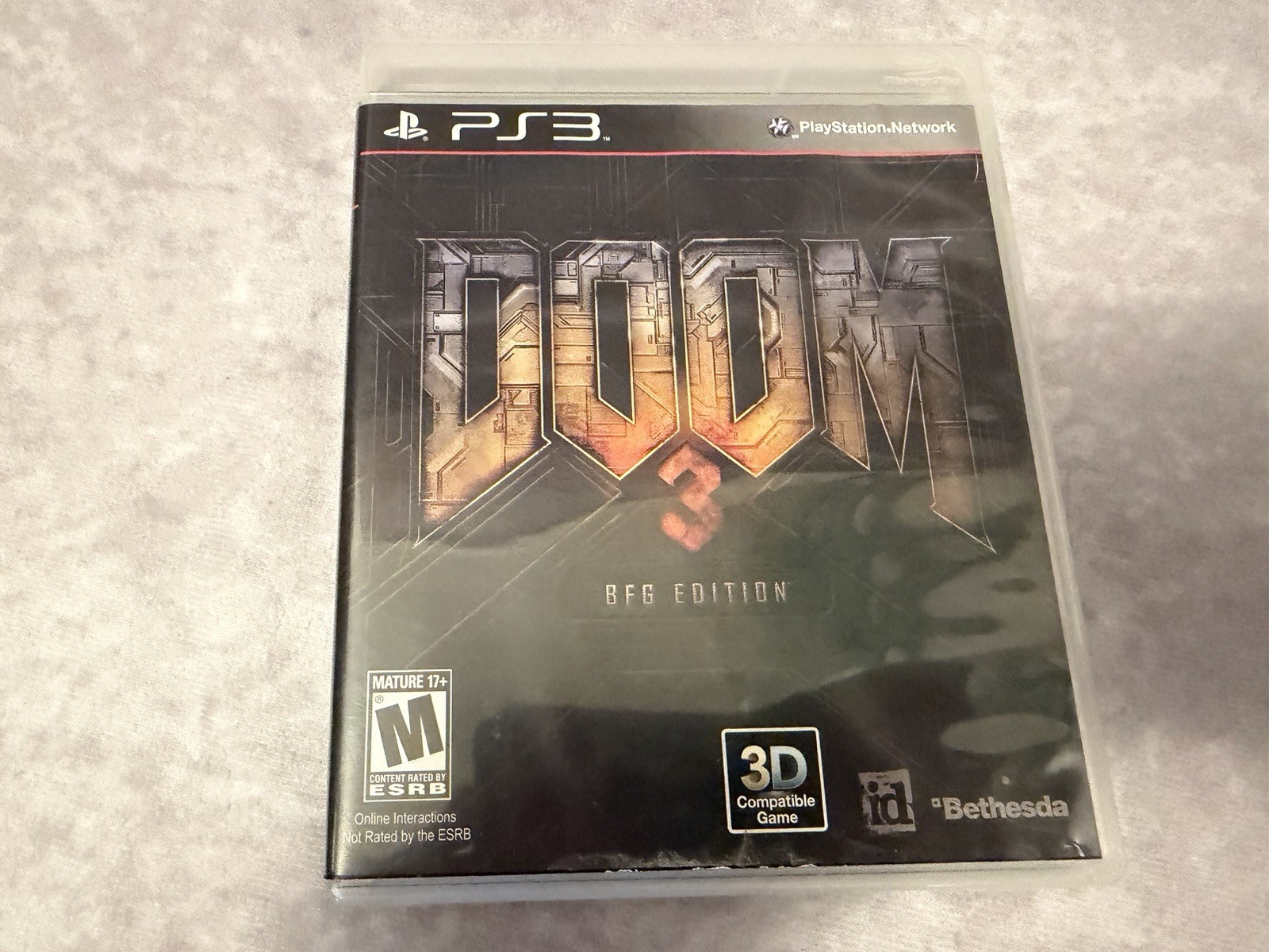 PS3 Game Lot Bethesda SKYRIM Fallout 3 Doom 3 See Images Strategy Guide