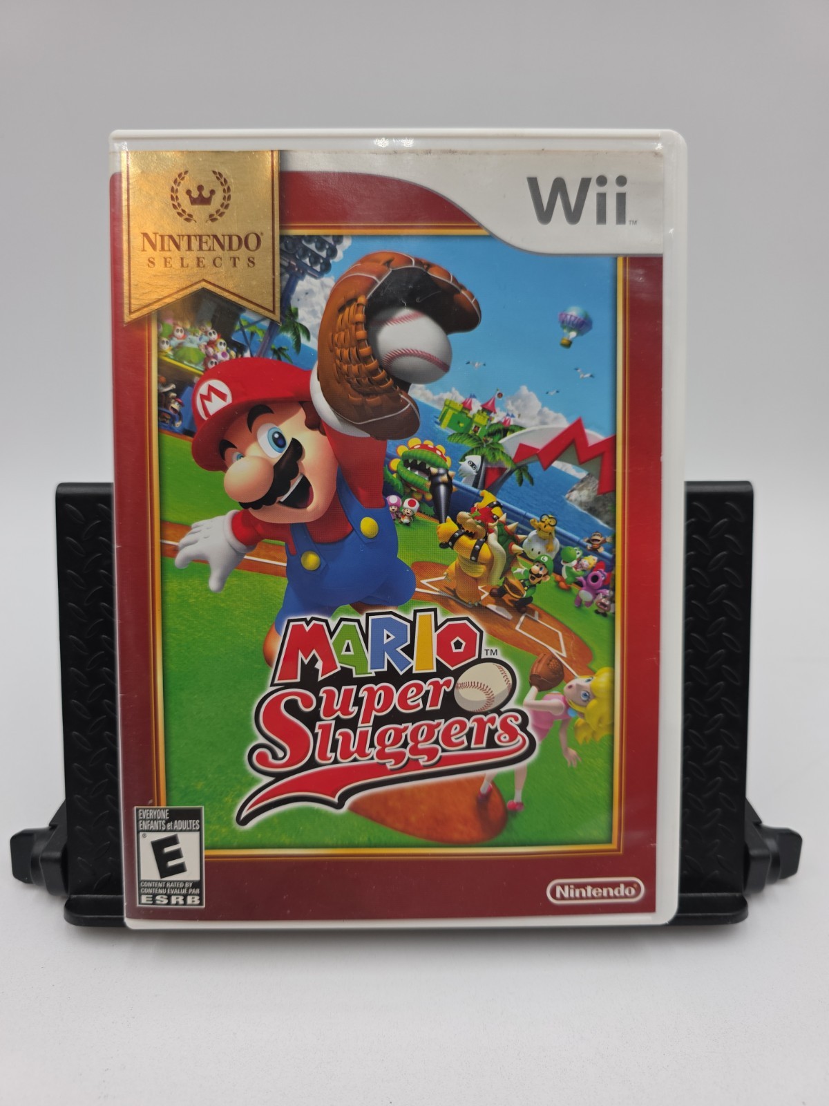 Mario Super Sluggers (Nintendo Wii, 2008) *Tested & Complete*