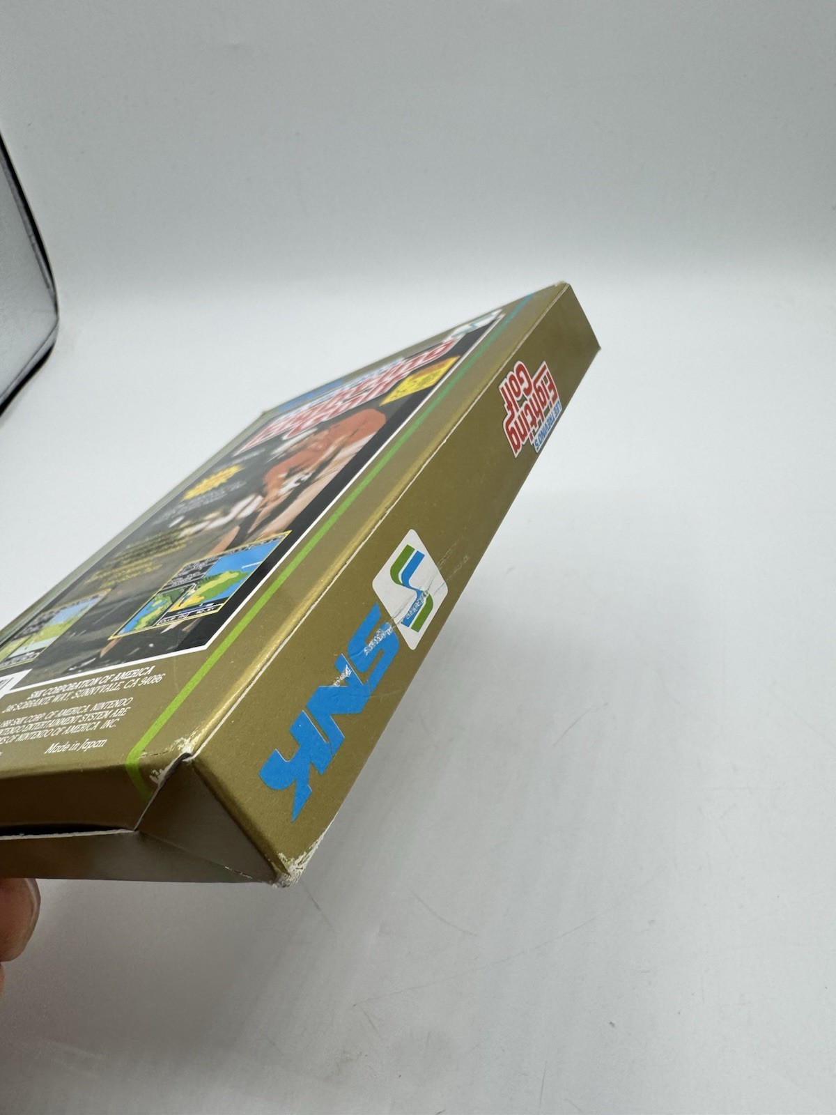 Lee Trevinos Fighting Golf NES Nintendo Game With Original Box No Manul