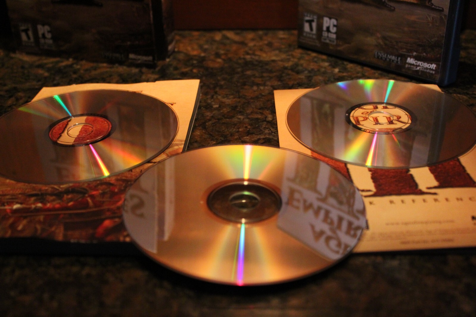 Age Of Empires III 3 Complete Collection PC DVD Complete w 3 Discs, Key & Manual