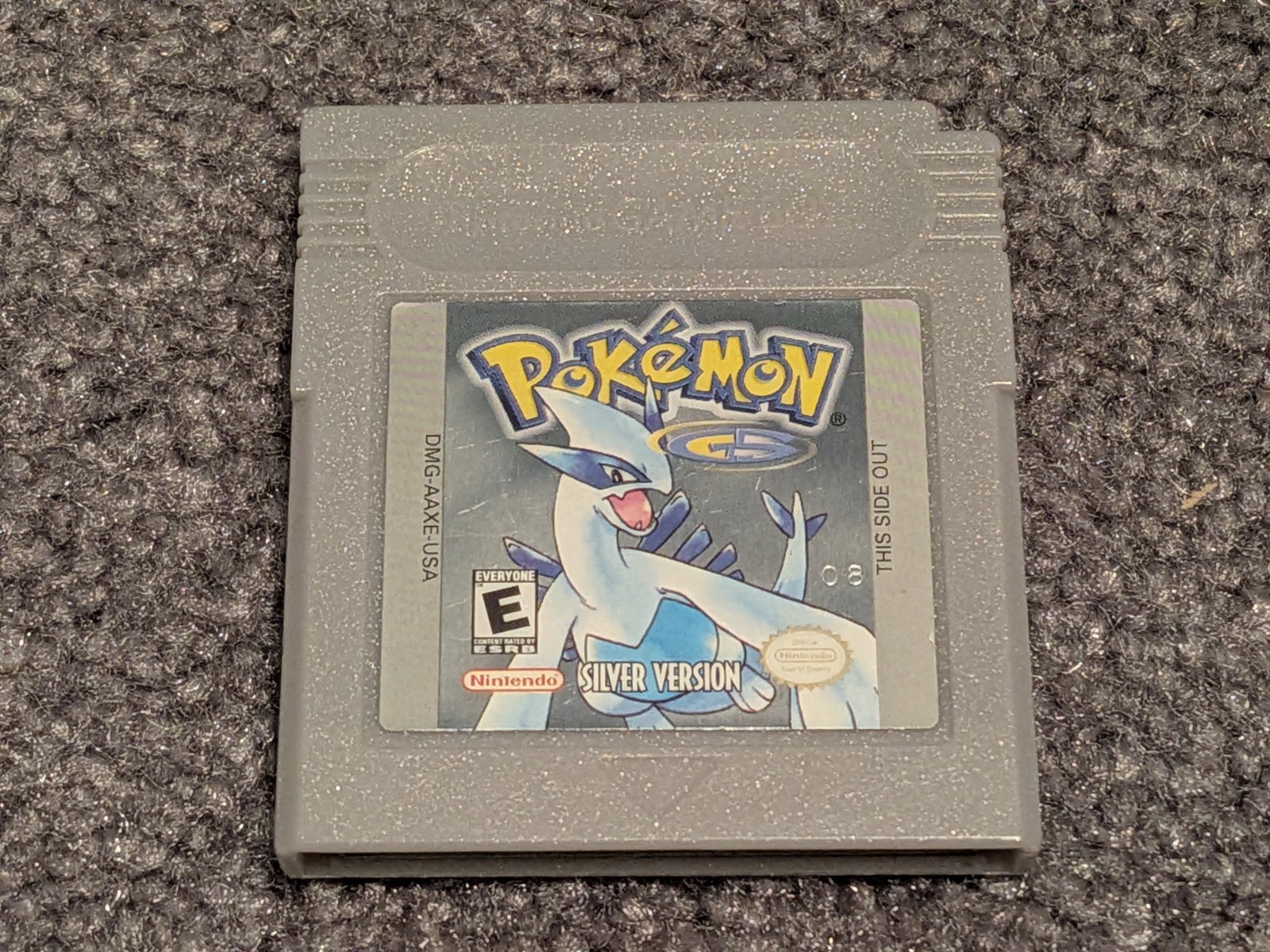 Pokémon Silver – GBC – US/NTSC – Tested, Saves – Battery Replaced 2 Years Ago