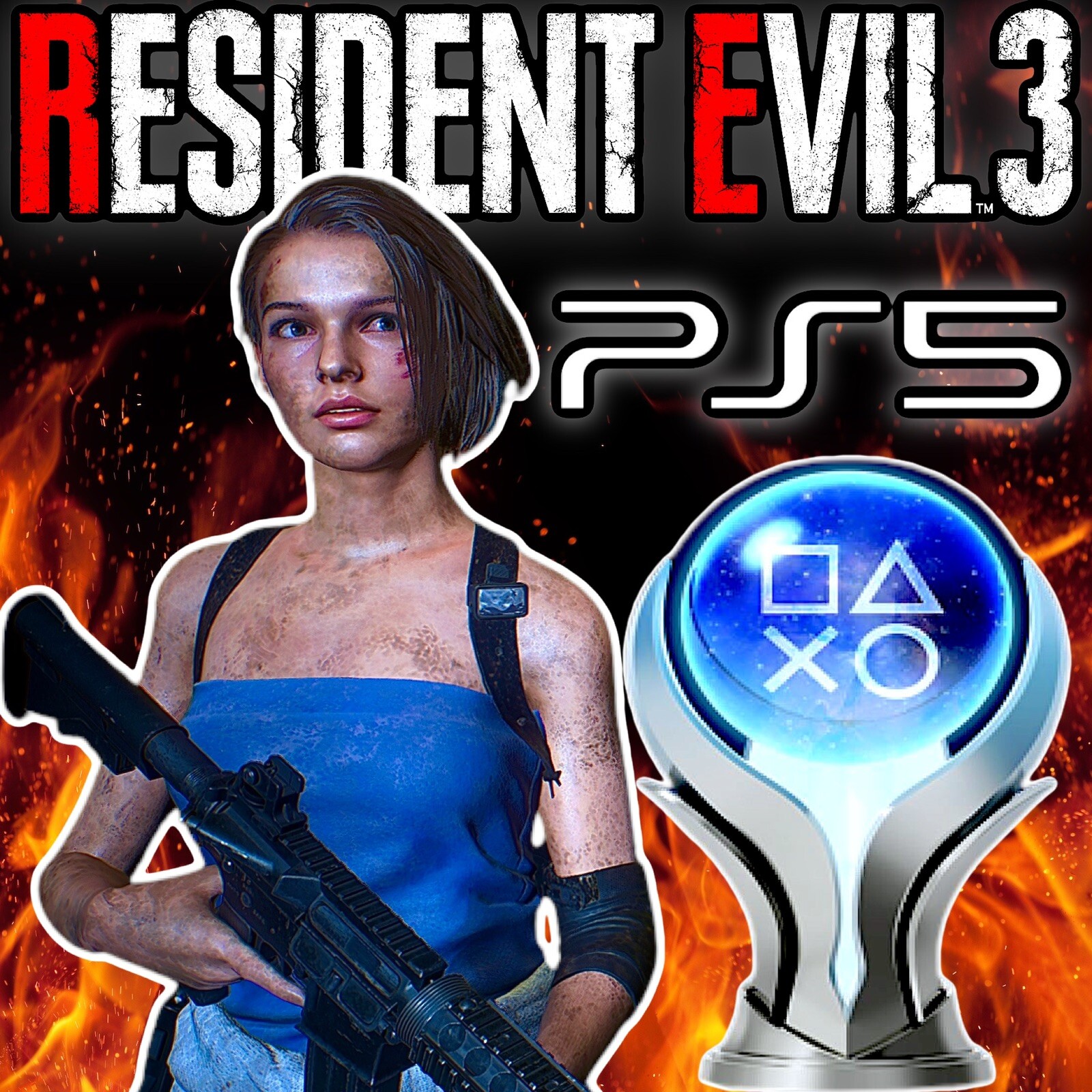 Resident Evil 3 PS5 Platinum Trophy Service – 100% Legit and Very Fast!