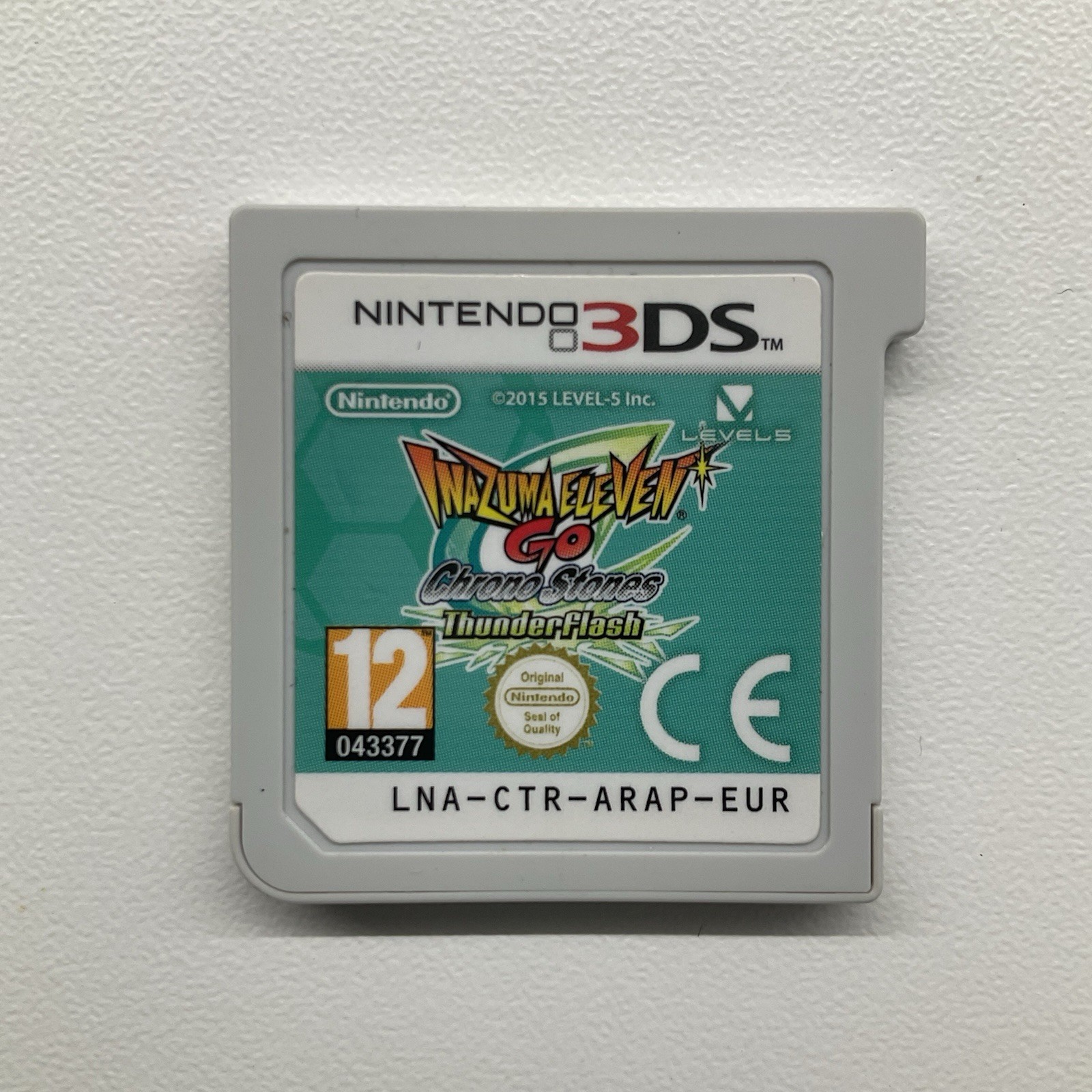 Inazuma Eleven Go Chrono Stones Thunderflash Thunder Nintendo 3DS PAL EUR