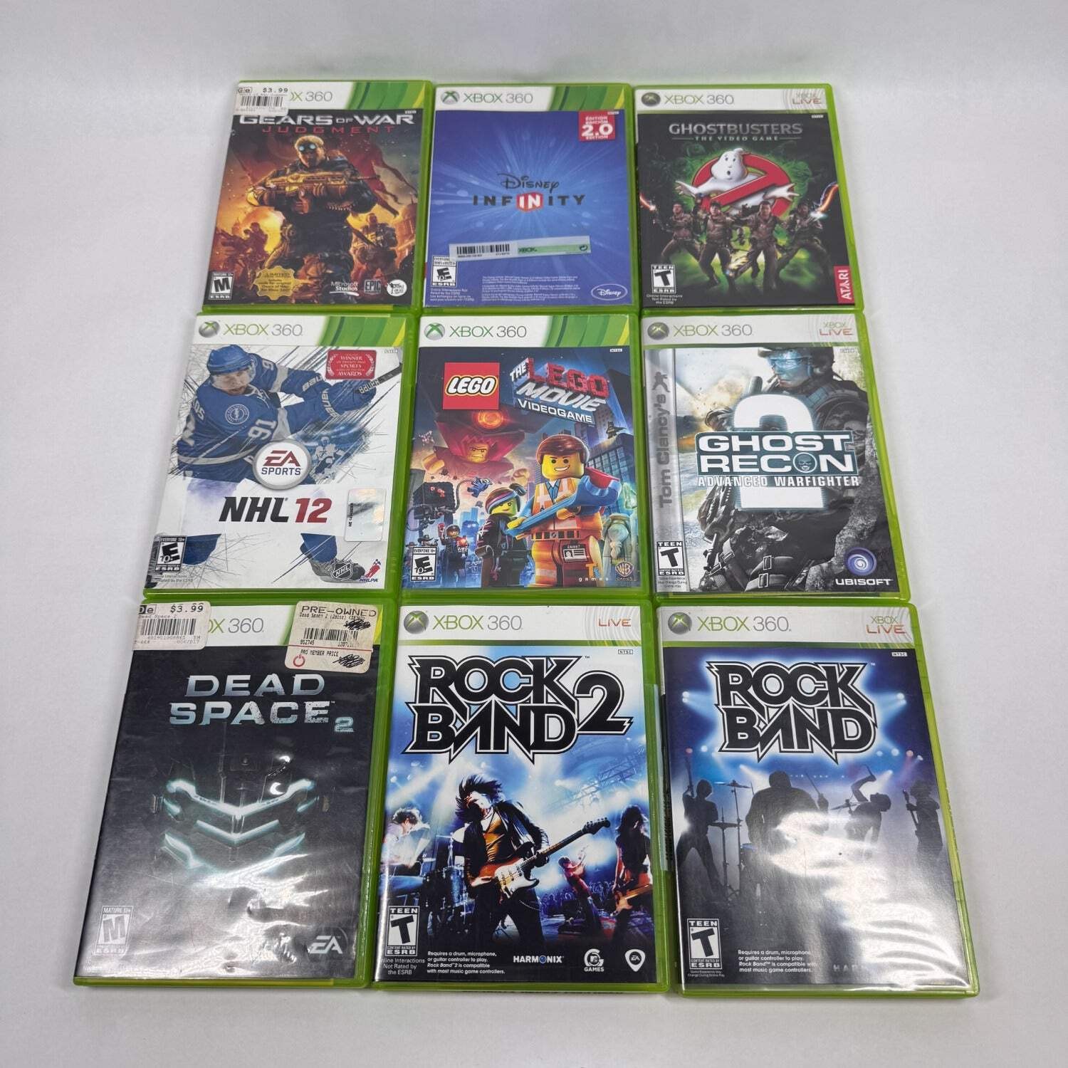 Lot of 27 Microsoft Xbox 360 Games