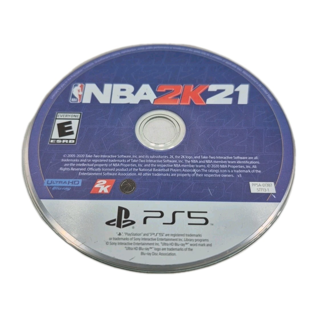NBA 2K21 Video (Sony Playstation 5, PS5, 2020) DISC ONLY