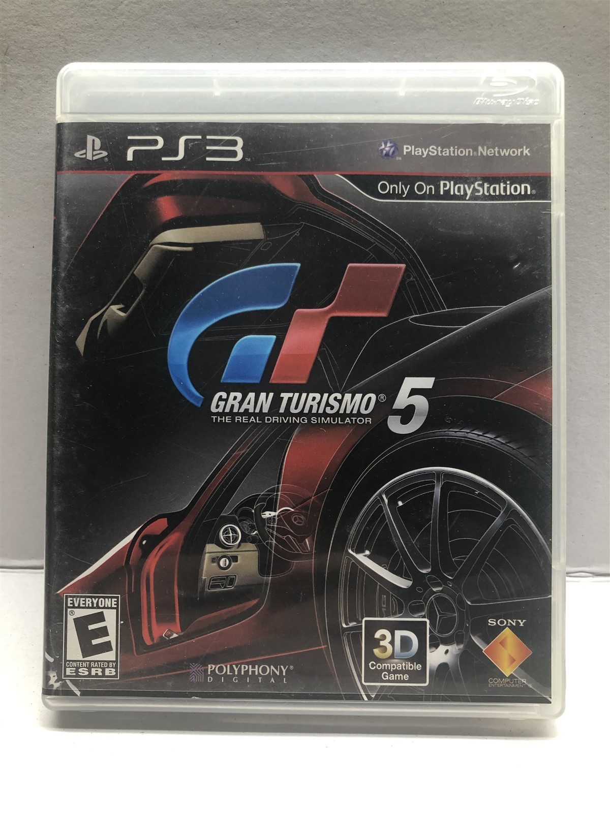 Gran Turismo 5 – PlayStation 3 PS3 – Complete Black Label – Tested Working