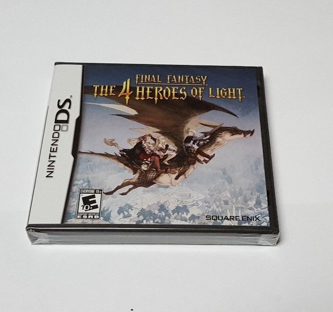 Final Fantasy The 4 Heroes of Light (Nintendo DS, 2010) new