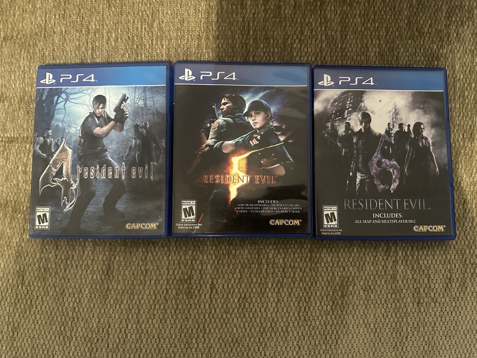 Resident Evil 4 / 5 / 6 – Triple Pack (PS4)