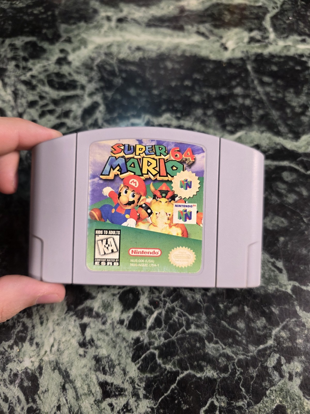 Super Mario 64 (Nintendo 64 N64, 1996) Cartridge Only Authentic