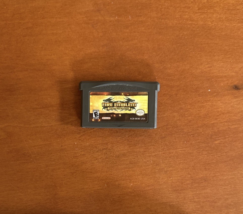 Fire Emblem the Sacred Stones (Nintendo Game Boy Advance GBA) Excellent & Tested