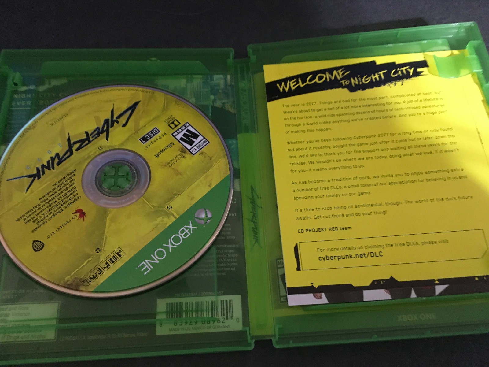 Cyberpunk 2077 XBox One
