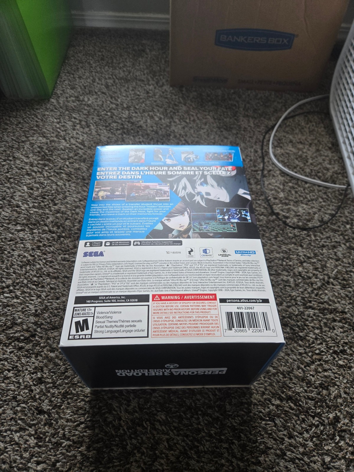 Persona 3 Reload Collector’s Edition / AIGIS Edition (SONY PLAYSTATION 5 / PS5)