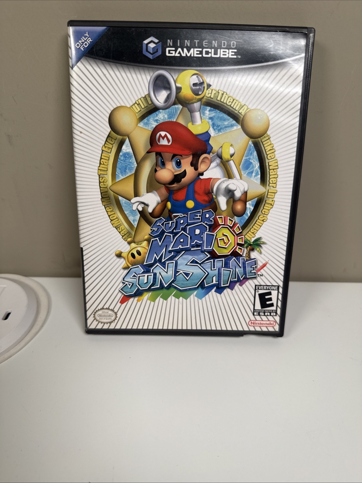 Super Mario Sunshine (Nintendo GameCube 2002) Complete CIB Black Label Tested