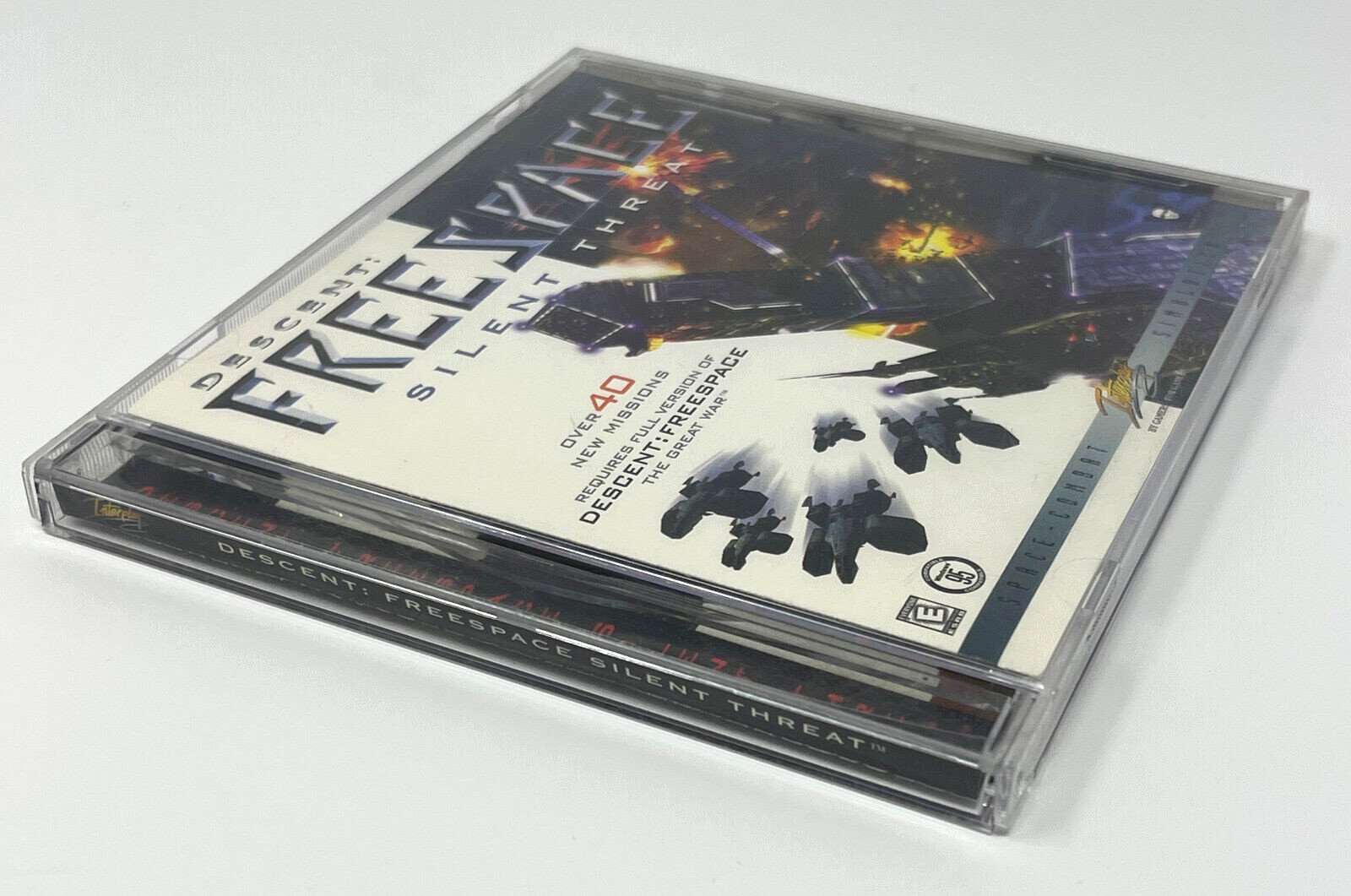 Descent Freespace Silent Threat Windows 95/98 PC CD-ROM Game Used Works